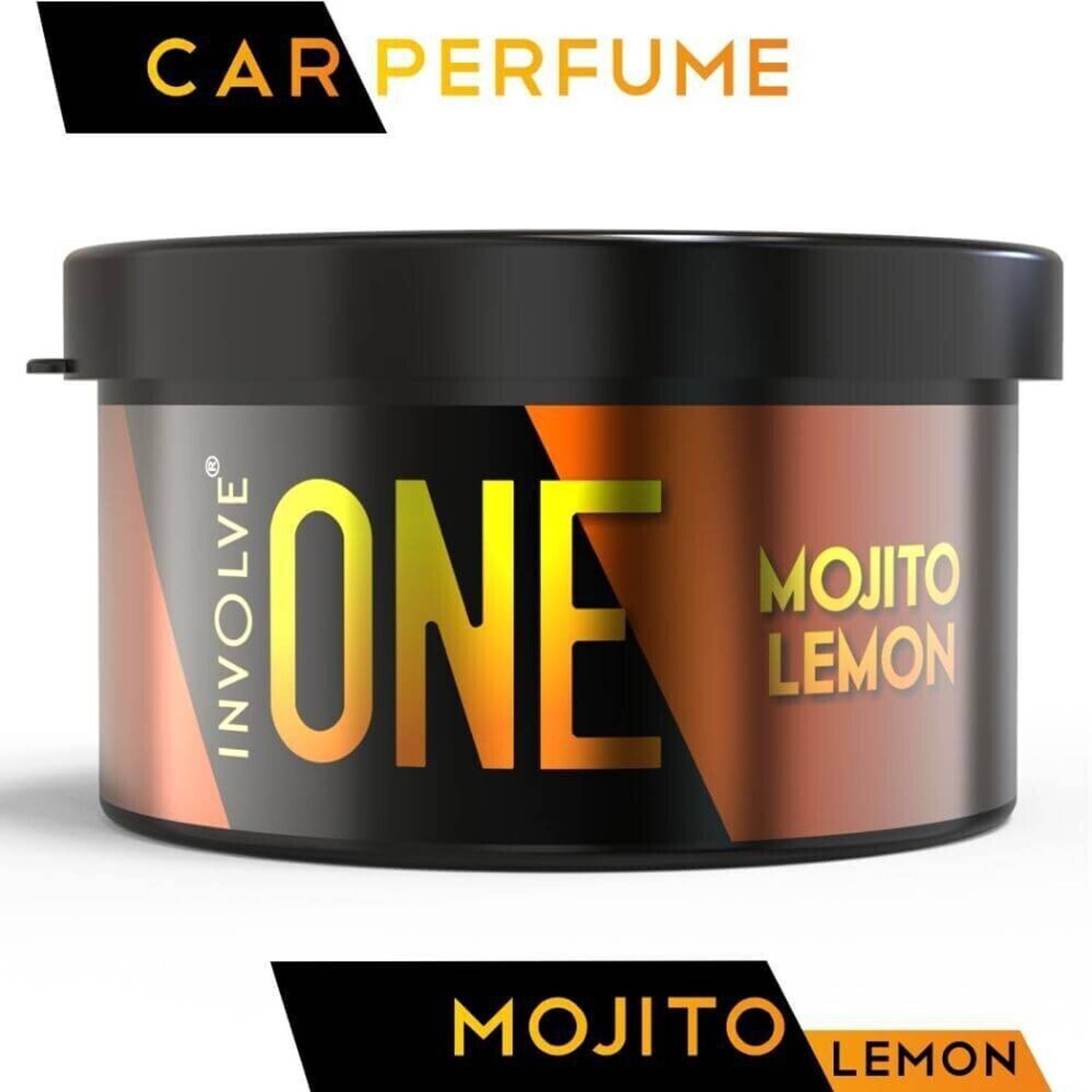 Involve Mojito Lemon Organic Car Perfume & Strong Fiber Car Fre