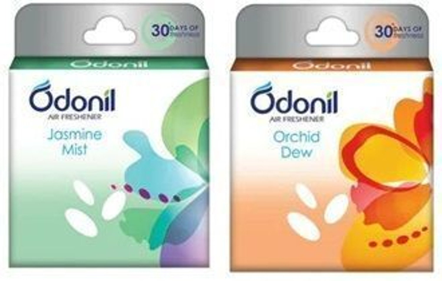 Image of Odonil JASMINE MIST, ORCHID DEW Blocks JASMINE MIST & ORCHID DEW