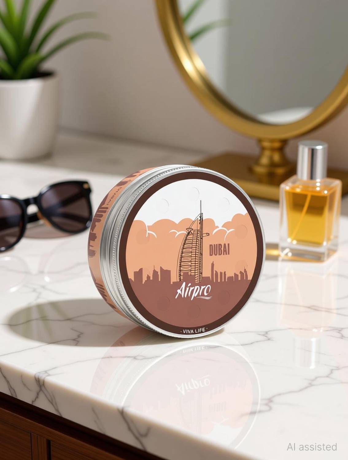 Airpro Dubai Car Freshener Diffuser Set Viva Life Car Perfume