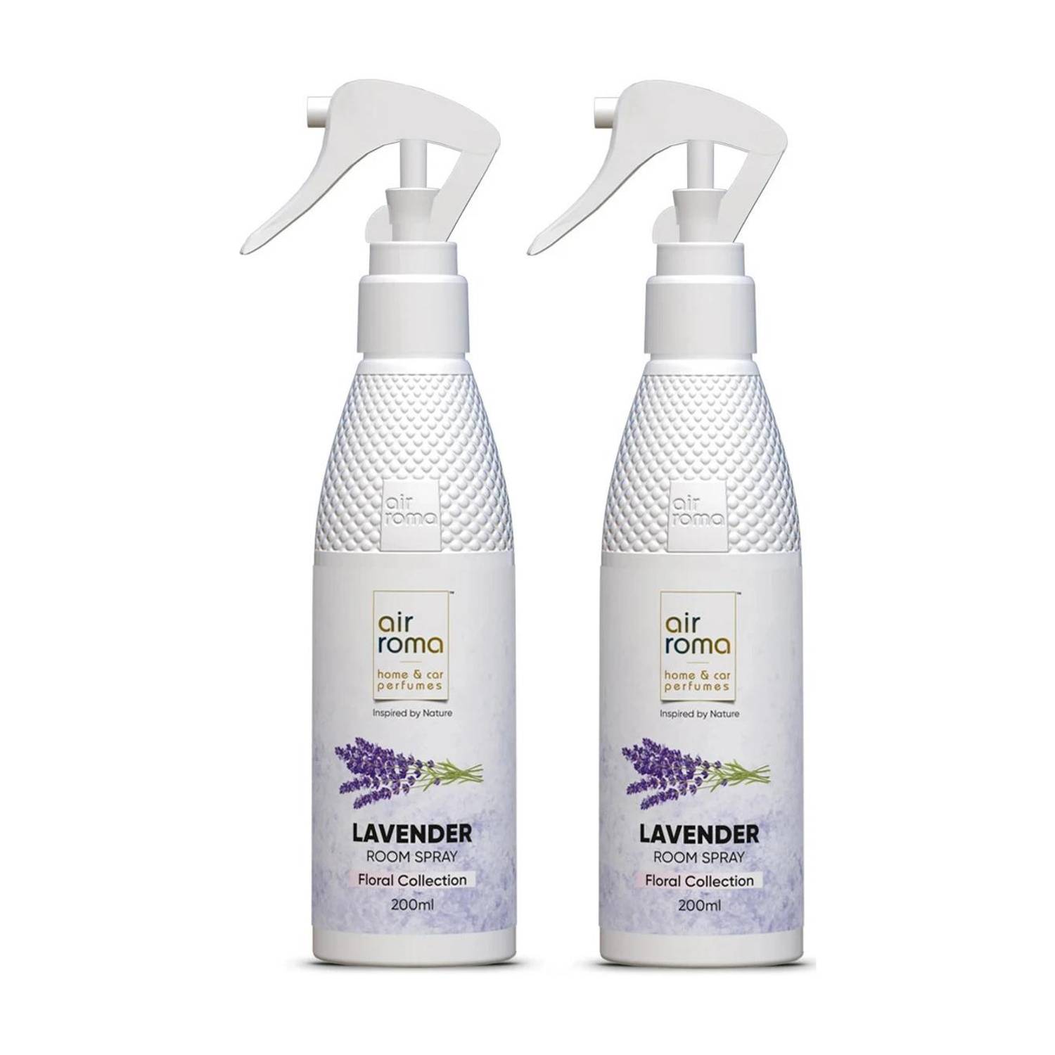 Airroma Lavender Pack of 2 Spray Long-lasting Odour Eliminator for Home, Hotel Rooms, Toilet & Office Use