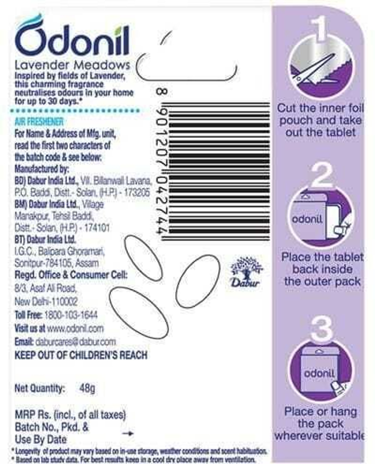 Image of Odonil lavender,, misty rose, jasmine, orchid dew Blocks mt