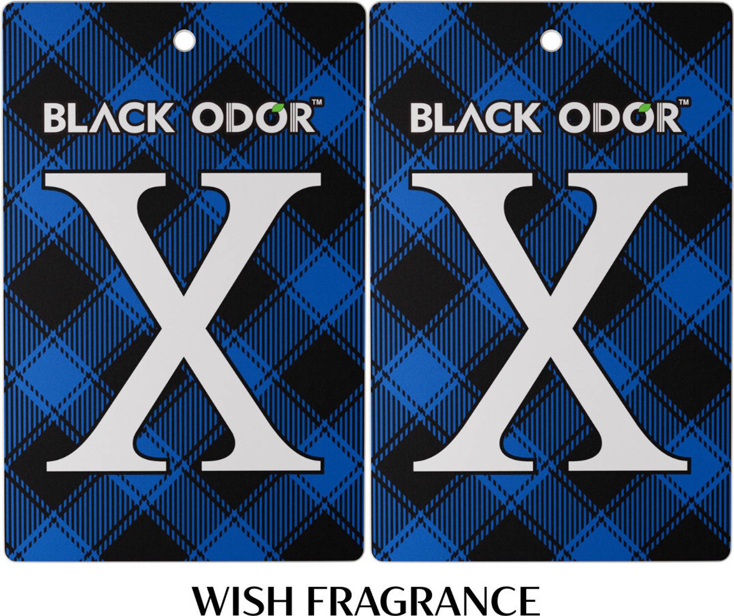 BLACK ODOR Wish Car Freshener Blocks Air Freshener Card Wish Fragrance