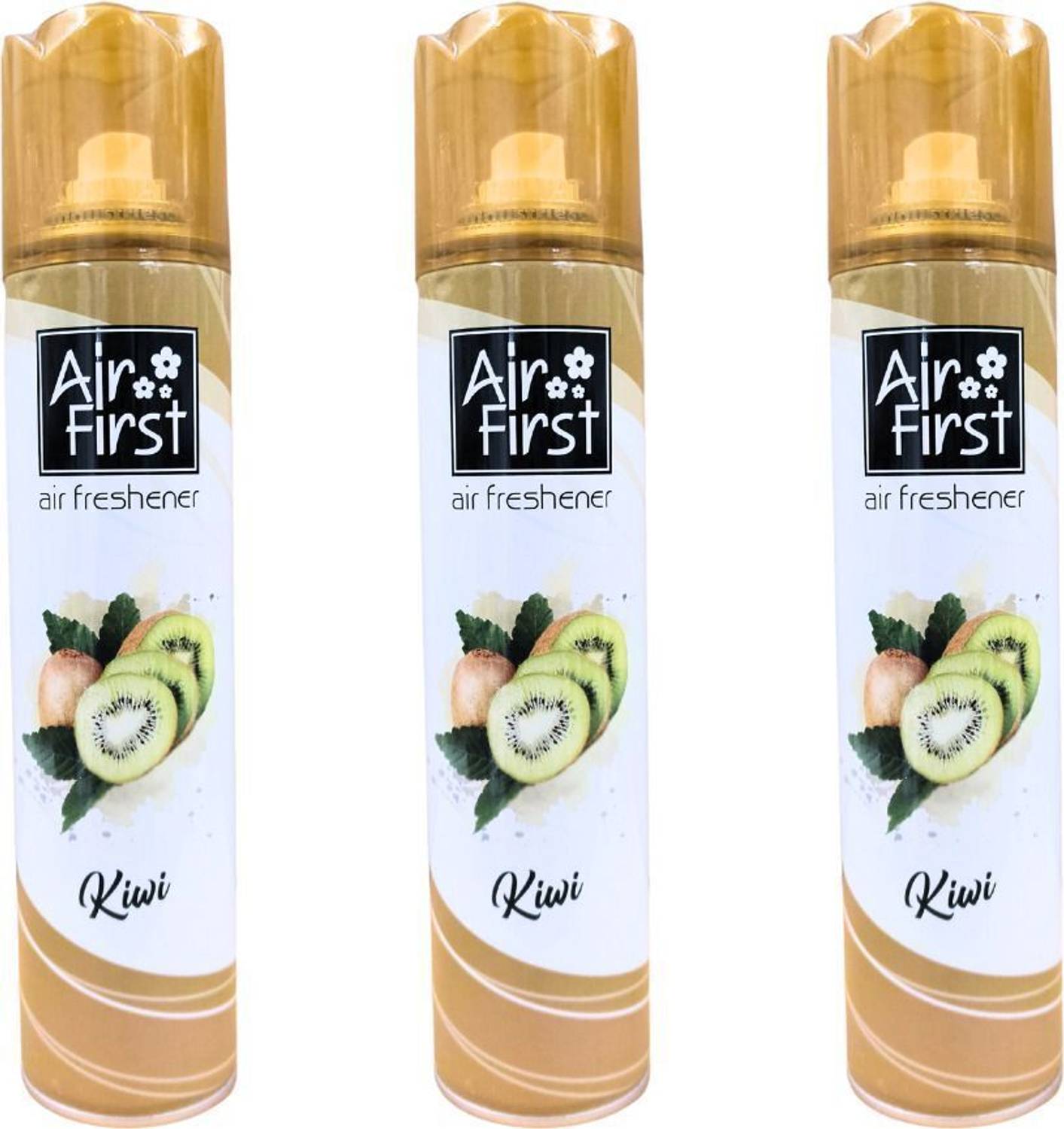 Air first Room Spray Air Freshener Combo Pack of 3 (300ml + 300ml + 300ml) (Kiwi) Spray Air Freshener