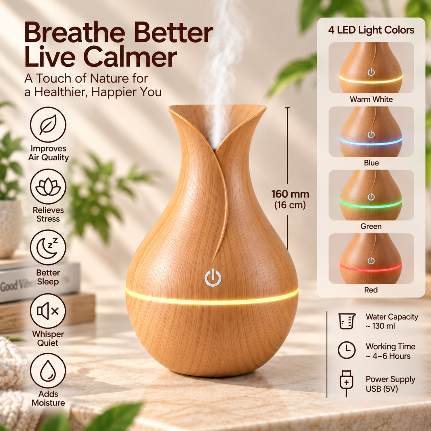 Image of Aura Essentials anand AROMA OIL DIFFUSER Automatic Spray, Aroma Oil, Diffuser, Refill Diffuser (130 ml)