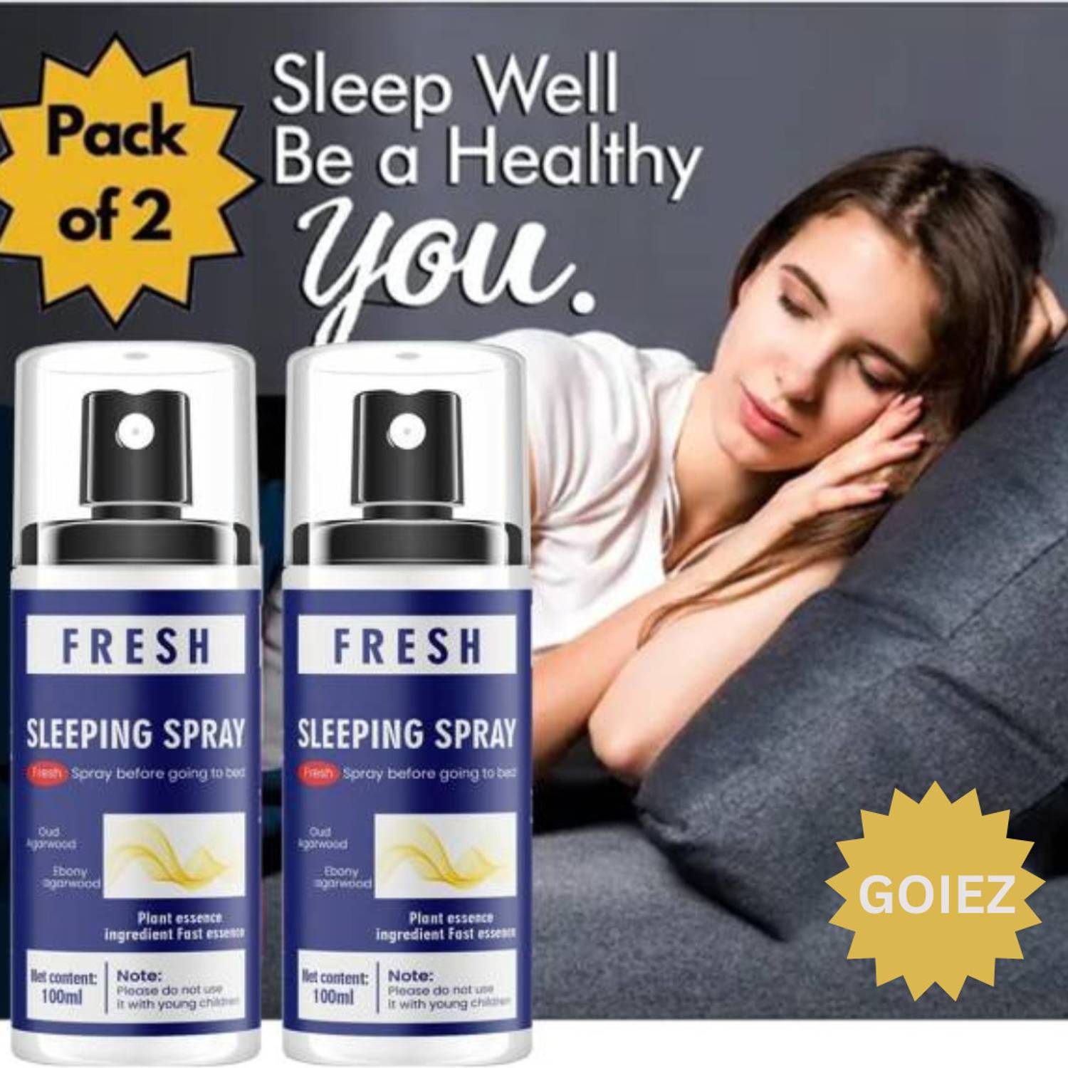 GOIEZ Fresh Spray Sleeping Spray Rest Well Night- Melatonin For Natural  Sleep Support Price in India - Buy GOIEZ Fresh Spray Sleeping Spray Rest  Well Night- Melatonin For Natural Sleep Support online
