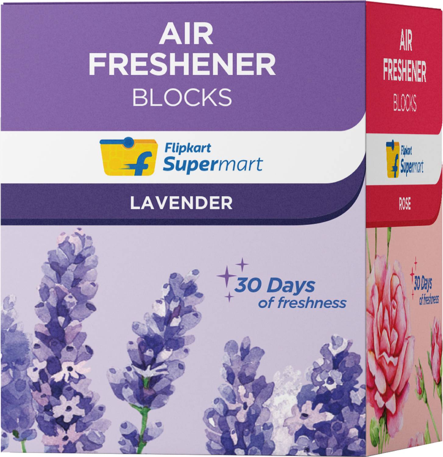 Flipkart Lavender, Sandal, Rose, Jasmine Air Freshener Blocks - Image 2