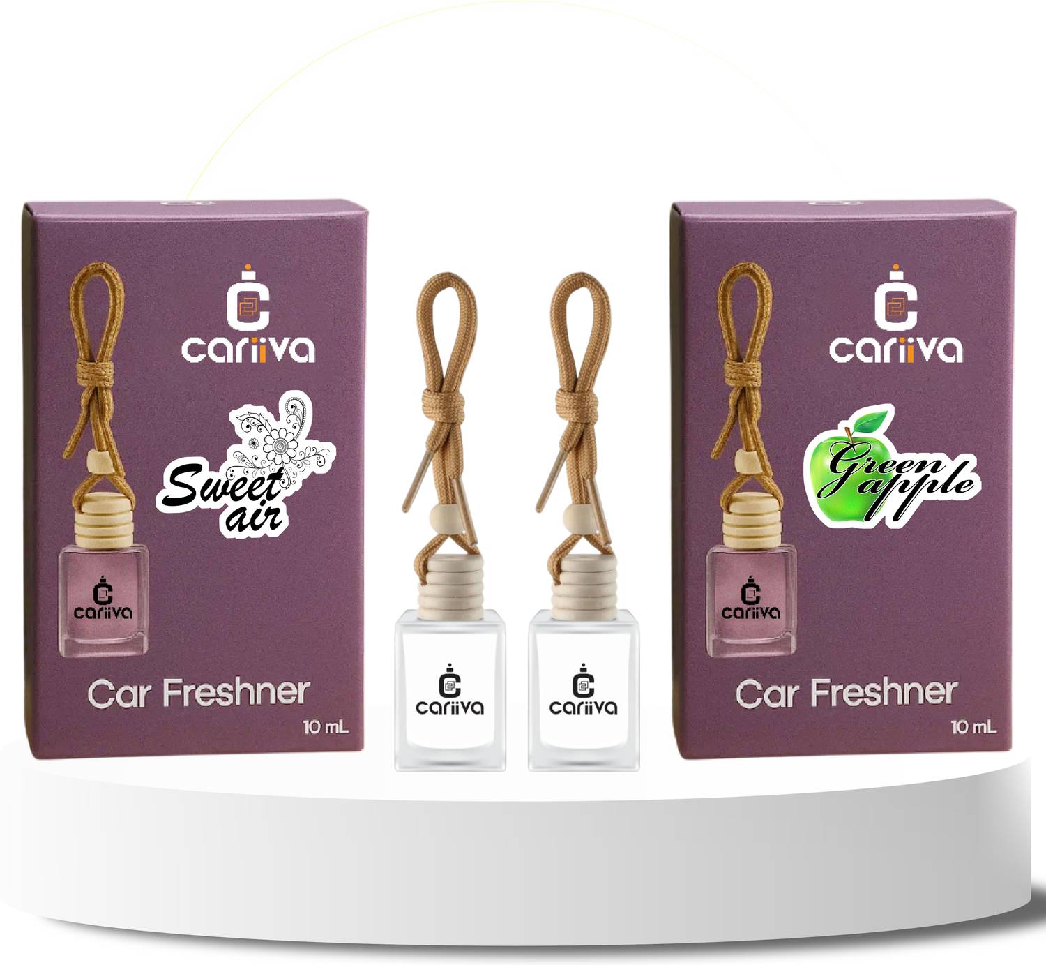 Cariiva SWEET AIR - GREEN APPLE Car Freshener Diffuser CR_02