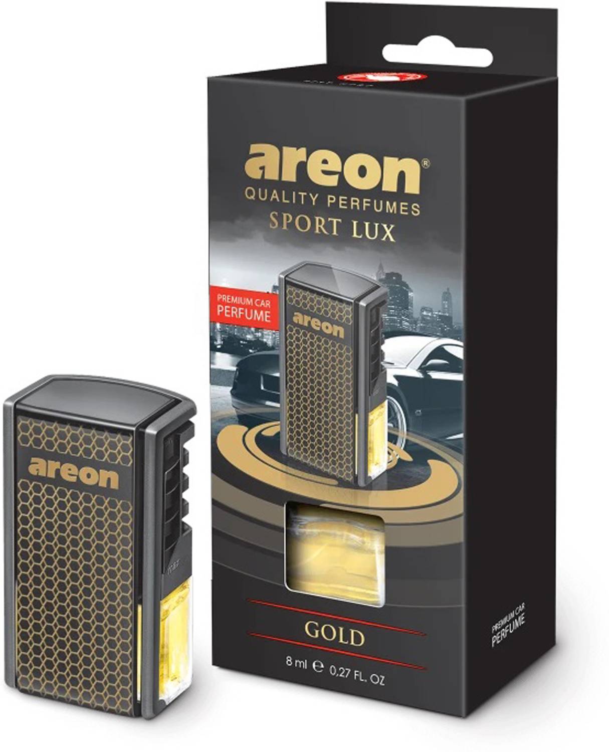 areon Gold Car Freshener Diffuser Set Car Premium Perfume