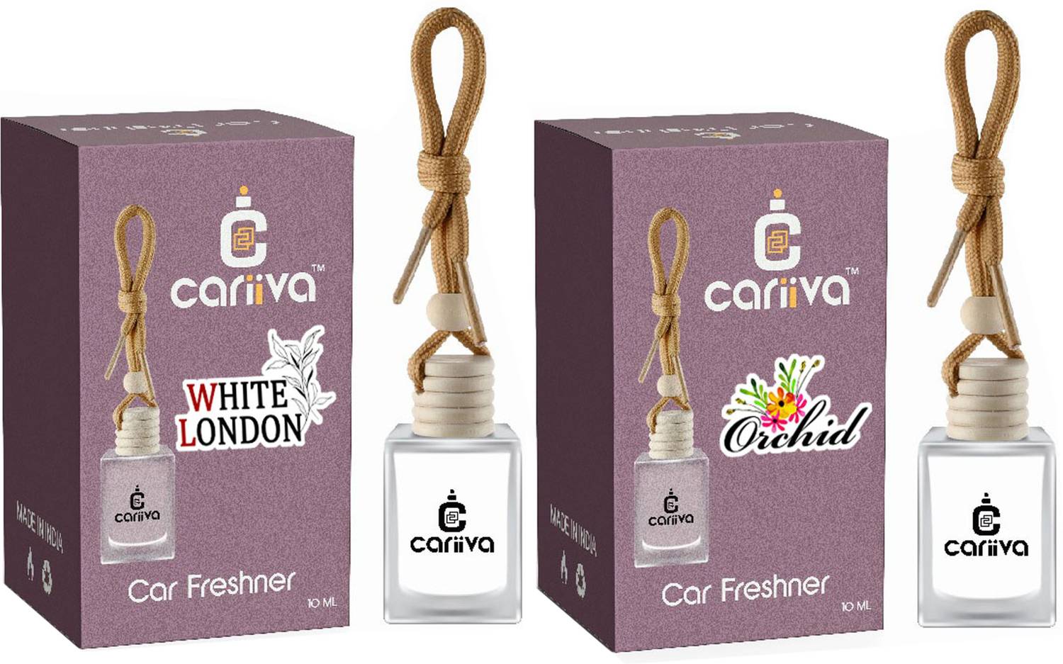 Cariiva ORCHID-WHITELONDON Car Freshener Diffuser CR_02