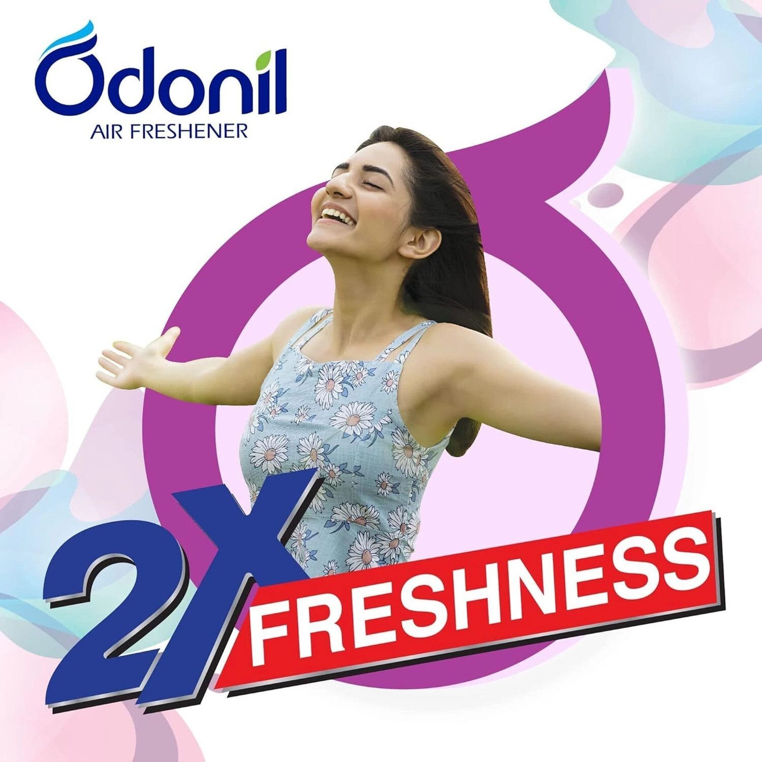 Image of Odonil Lavender meadows, Long Lasting Odour, Assorted Blocks Blocks Air Freshener for Home Decor & Daily Use | 250ml