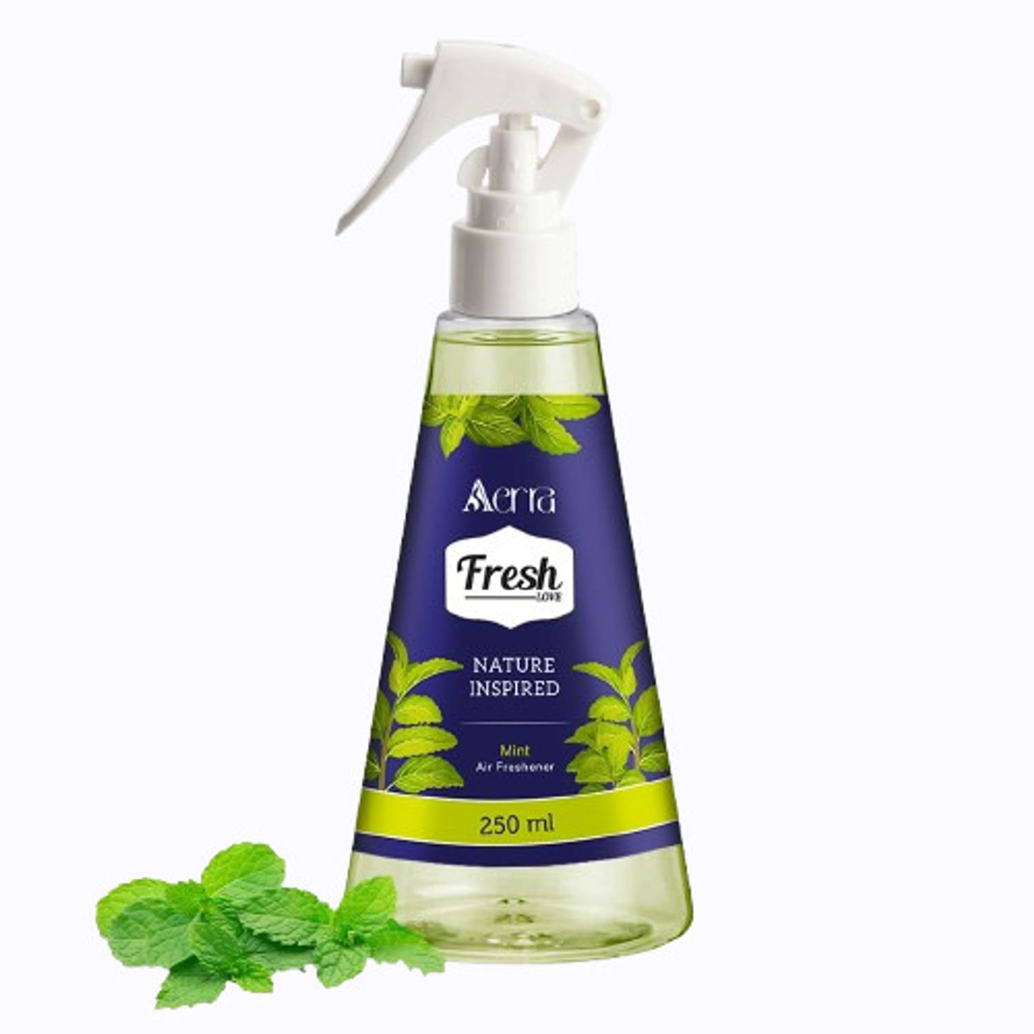 Aerra Mint Spray 250ml | Long Lasting Air Freshener Spray for Car | Water Based Non Aerosol Formula, 3000+ Sprays