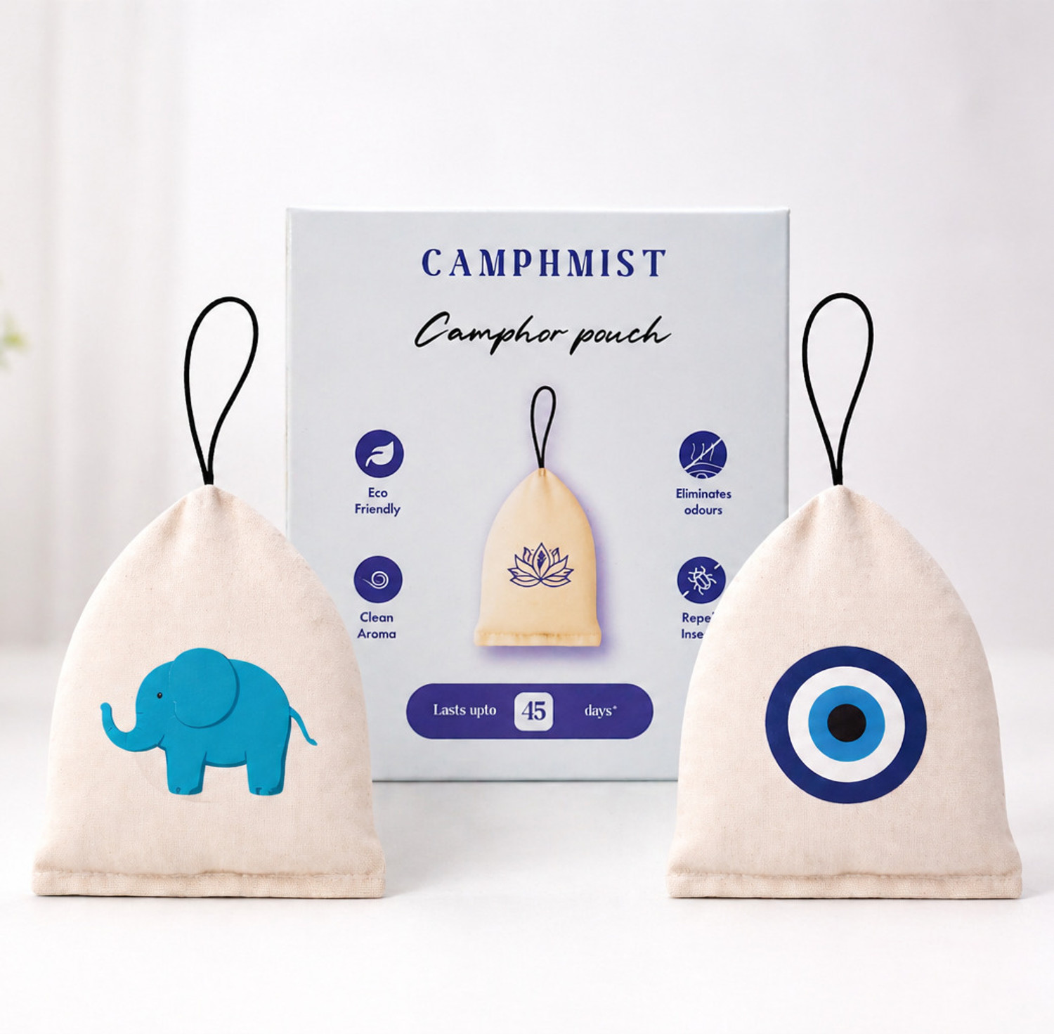 Image of CamphMist camphor Cone, Blocks car freshner