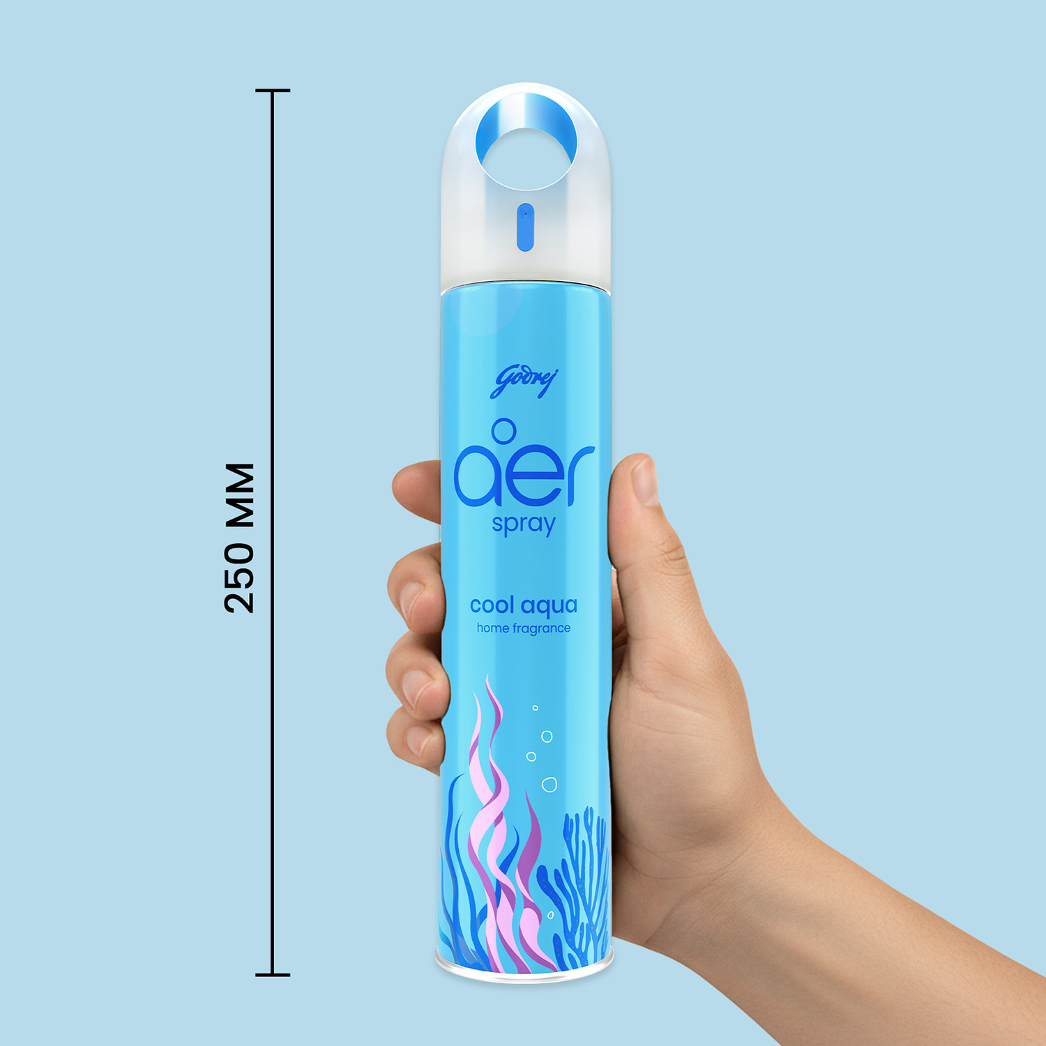 Image of Godrej Aer Cool Aqua, Fresh Lush Green, Lavender Spray Air Freshener