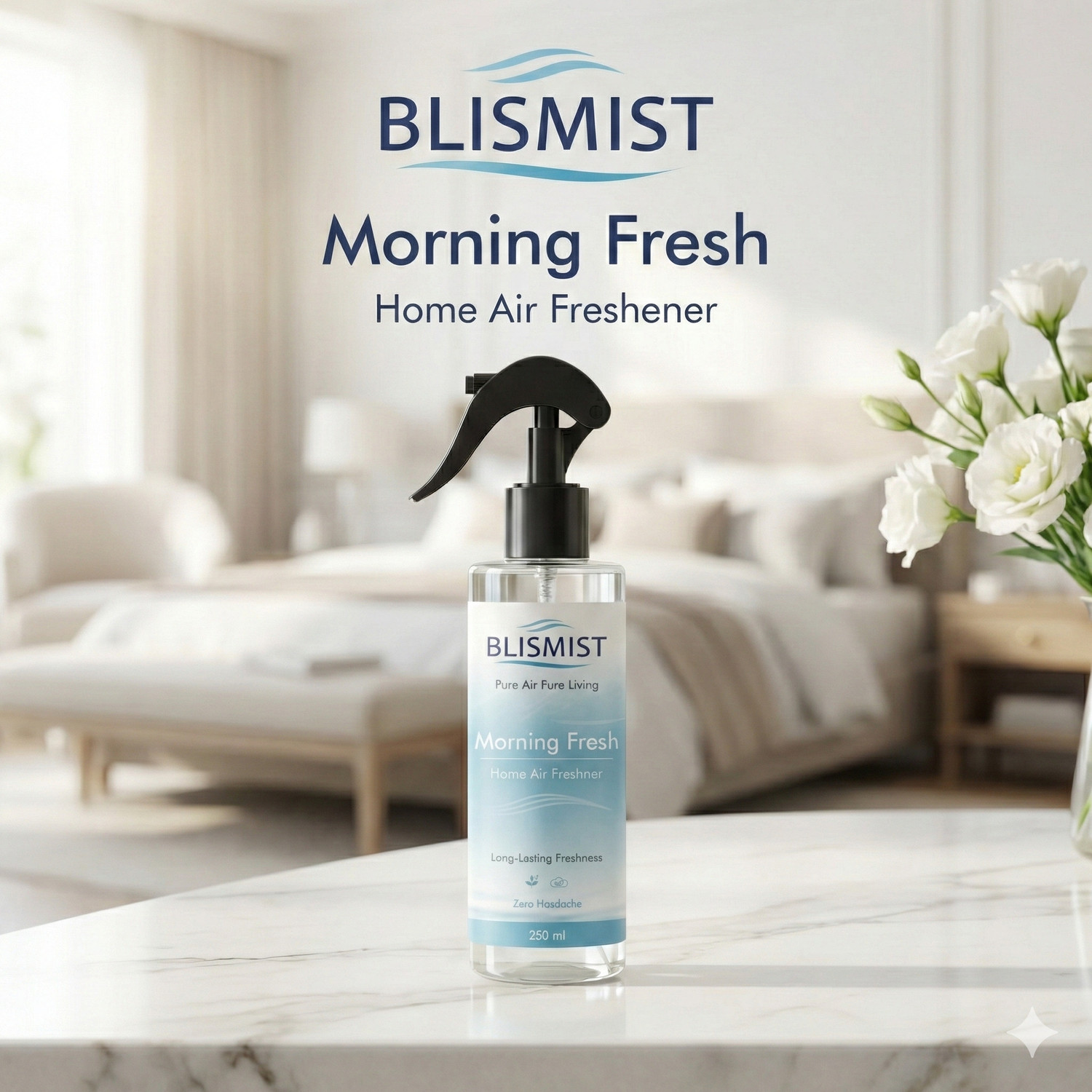 Image of BLISMIST Mogara, Moring fresh Spray Room Freshener Sprey|Long Lasting Home Air Freshener| Home, Office, Bedroom, Car
