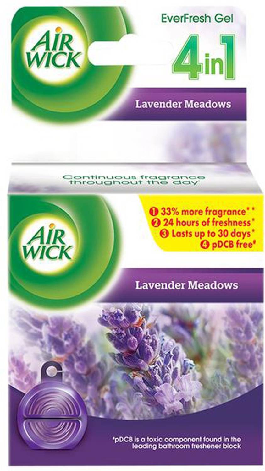 Airwick Lavender Gel Blocks Everfresh Gel