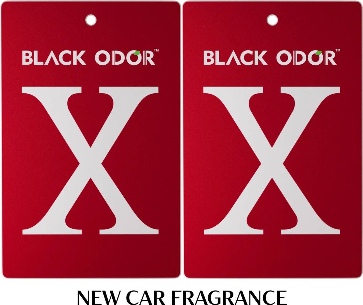 BLACK ODOR New Car Car Freshener Blocks Air Freshener Card New Car Fragrance