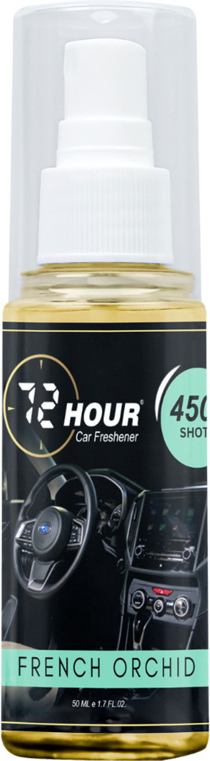Image of 72hour french orchid Car Perfume Spray Air Freshener for Car, Home & Office Long Lasting Fragrance - Miski Fragrance (50 ml)