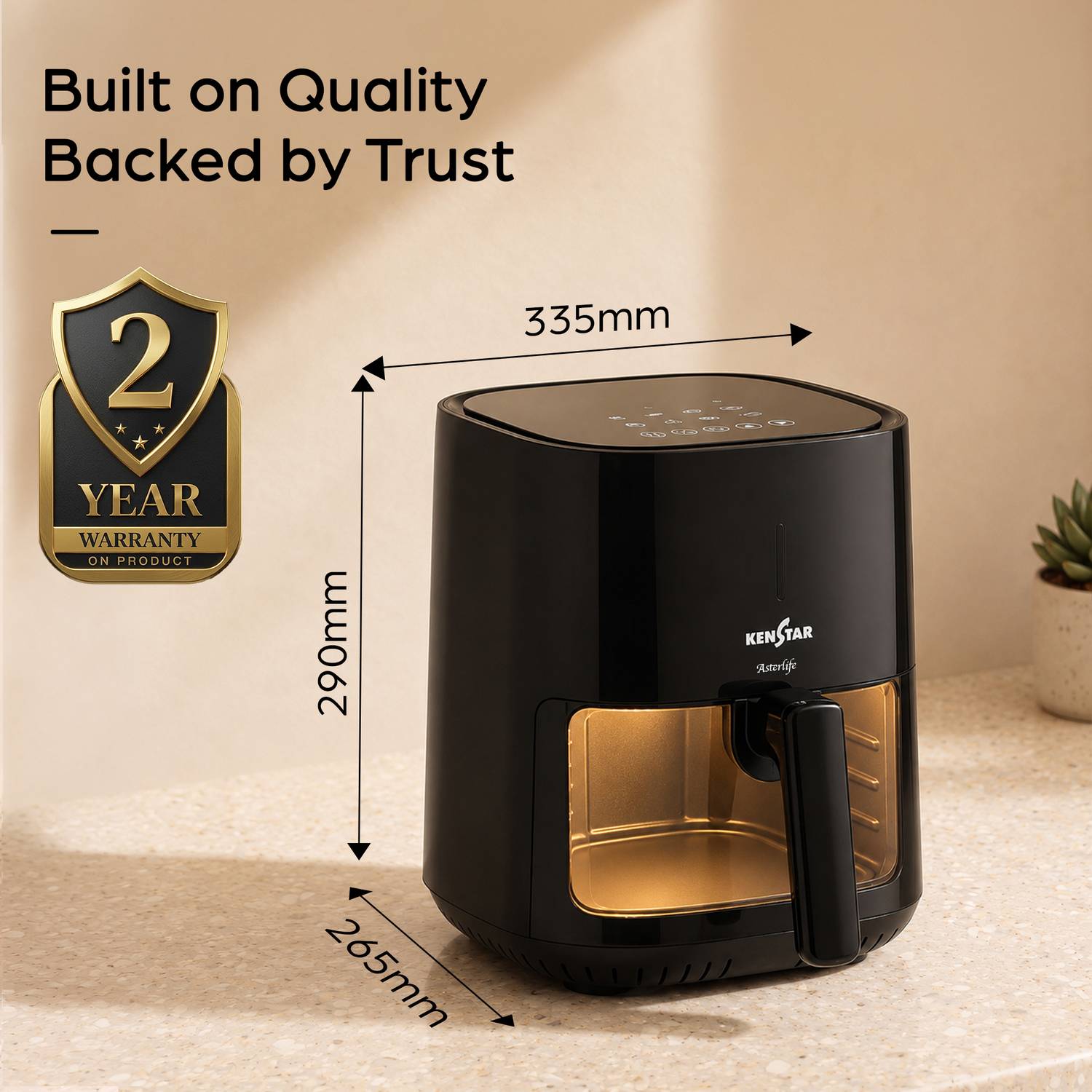 Kenstar KAFAL12KD45R0-DVH Air Fryer - Image 4