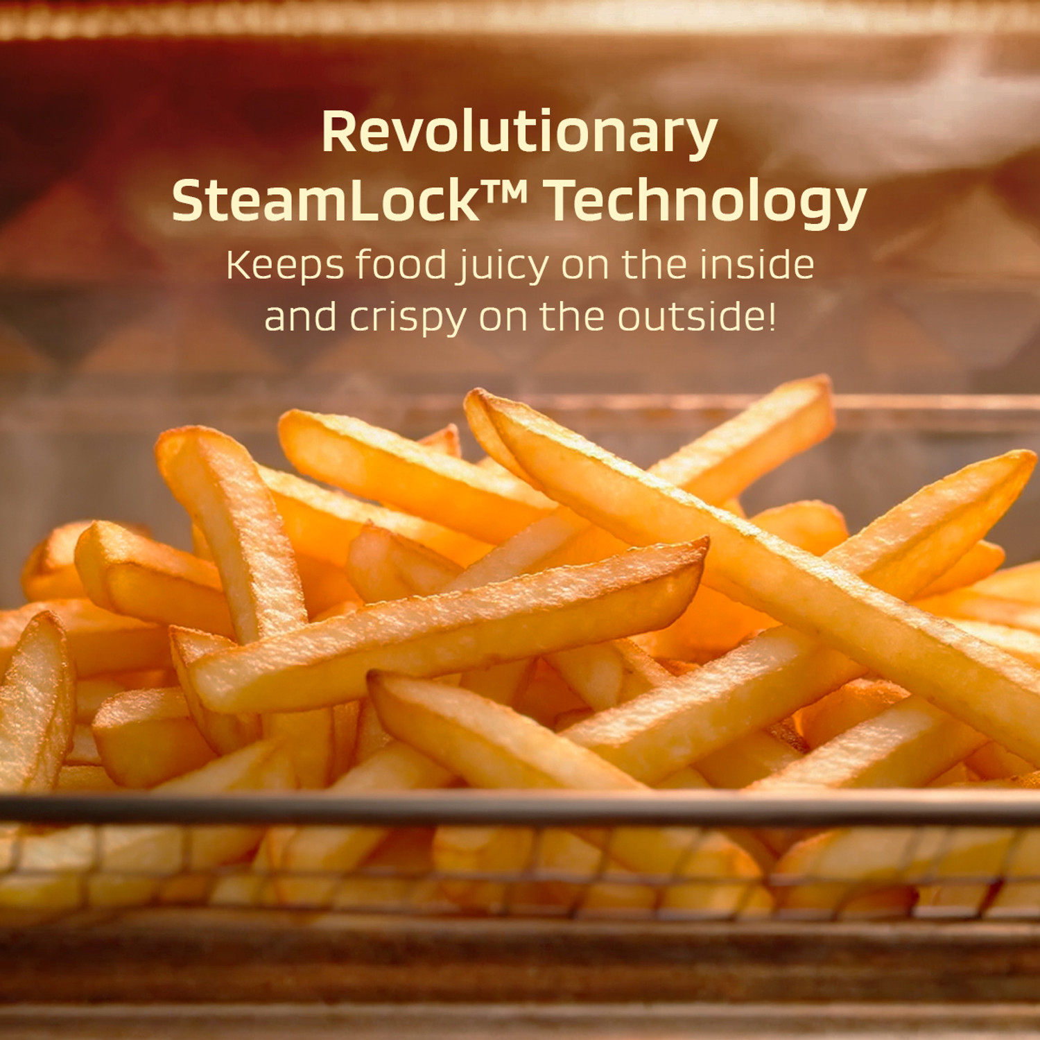 Image of NESTER Full Stack Steamlock SS430|2000W Multi-Function Air Fryer