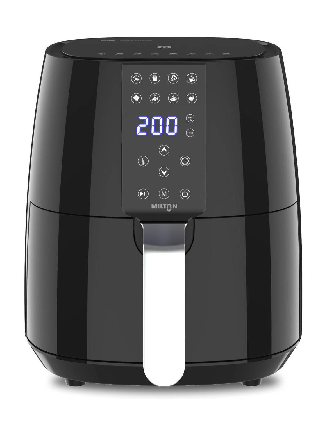 MILTON Rapid New Launch 4.2L Air Fryer 1450W 360° High Speed Air Circulation for Air Fryer