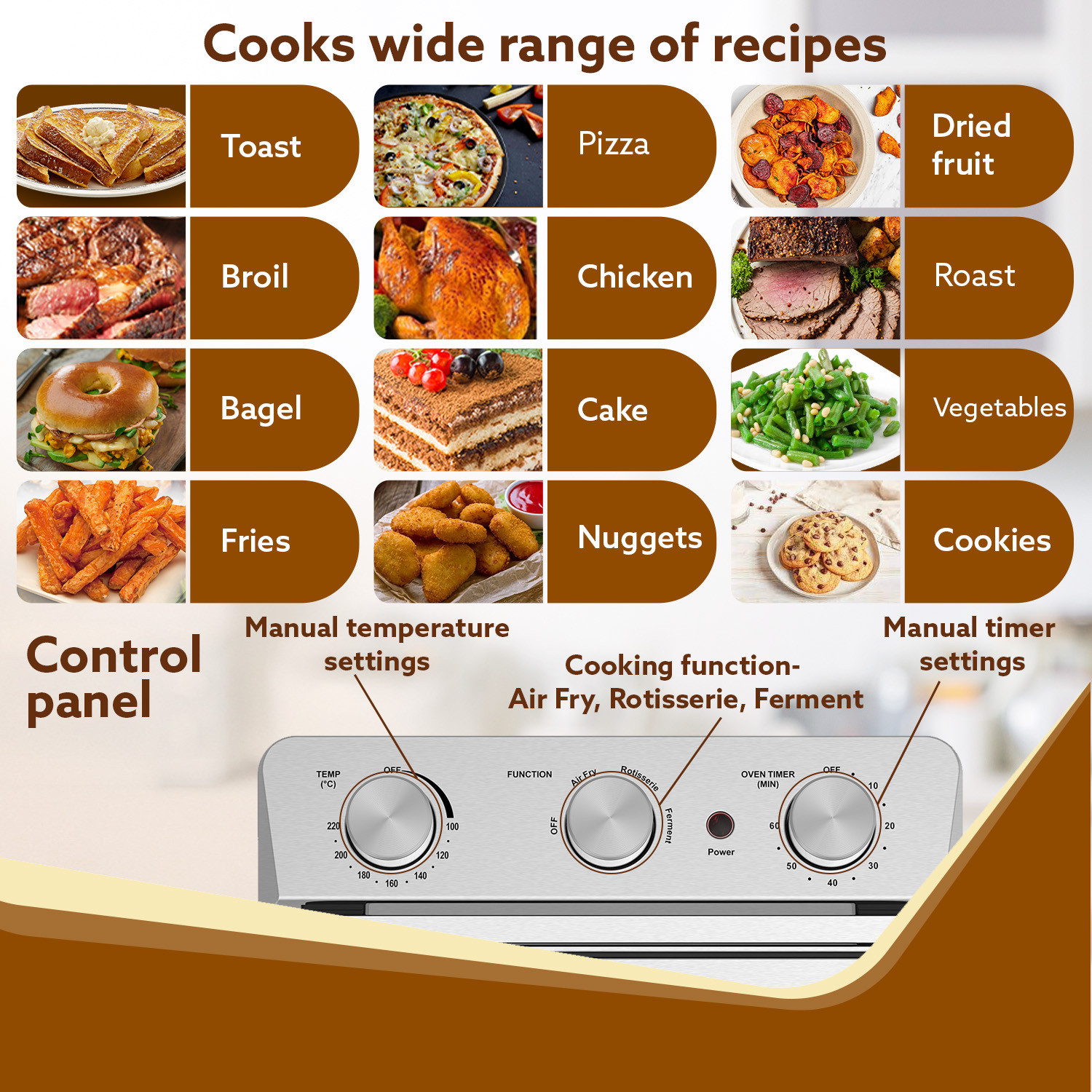Image of AGARO 34006 Air Fryer