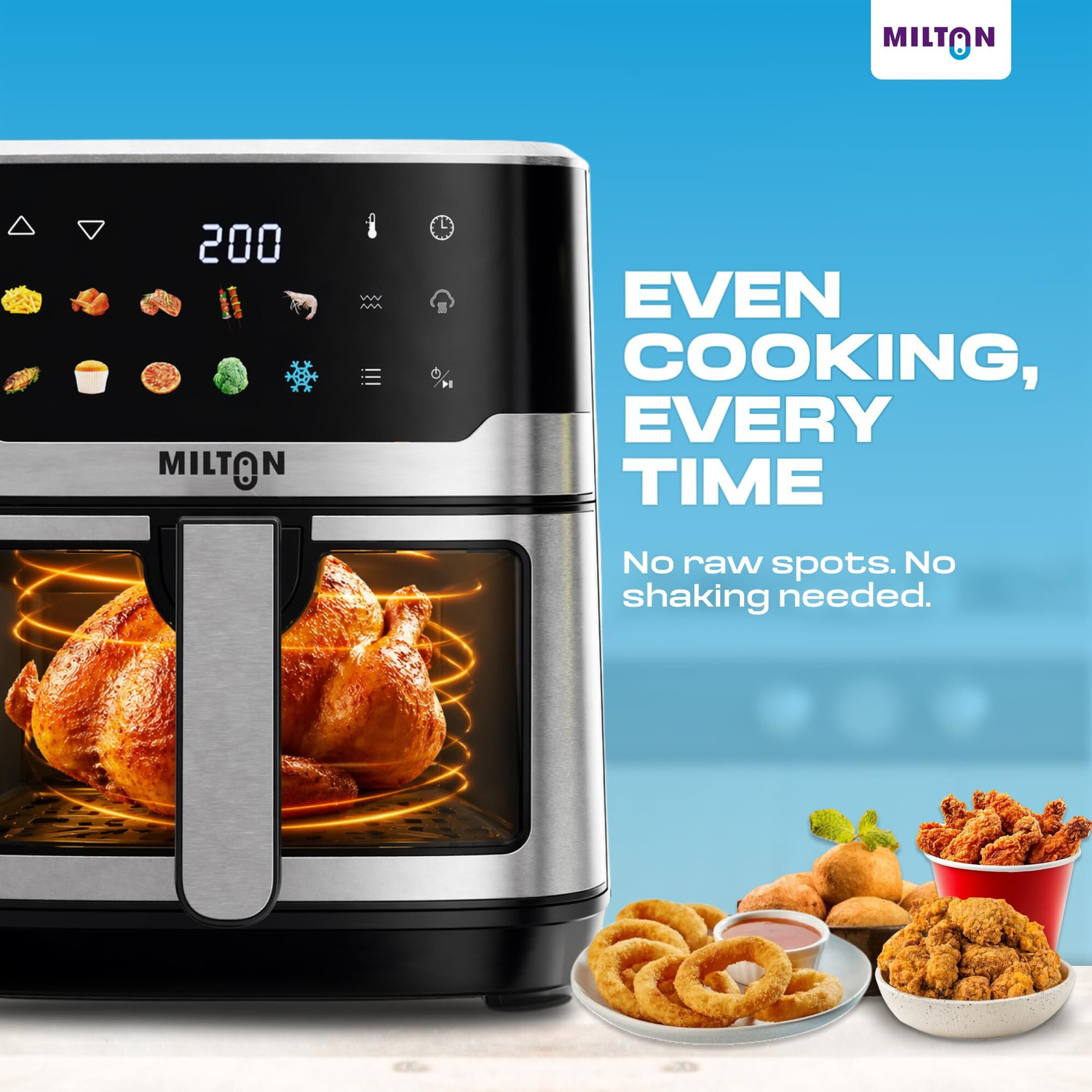 Image of MILTON Rapid 6.5L Oven Air Fryer