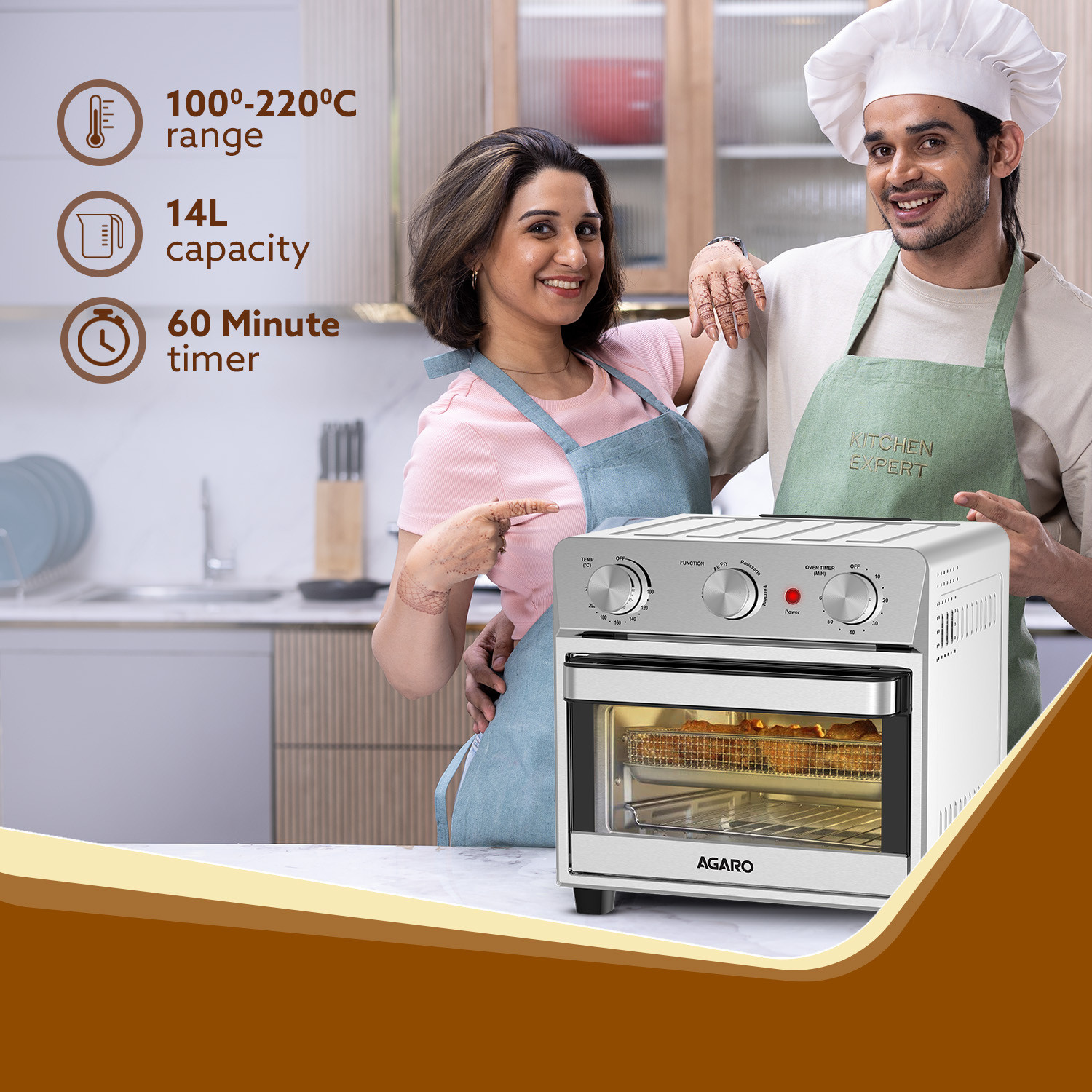 Image of AGARO 34006 Air Fryer