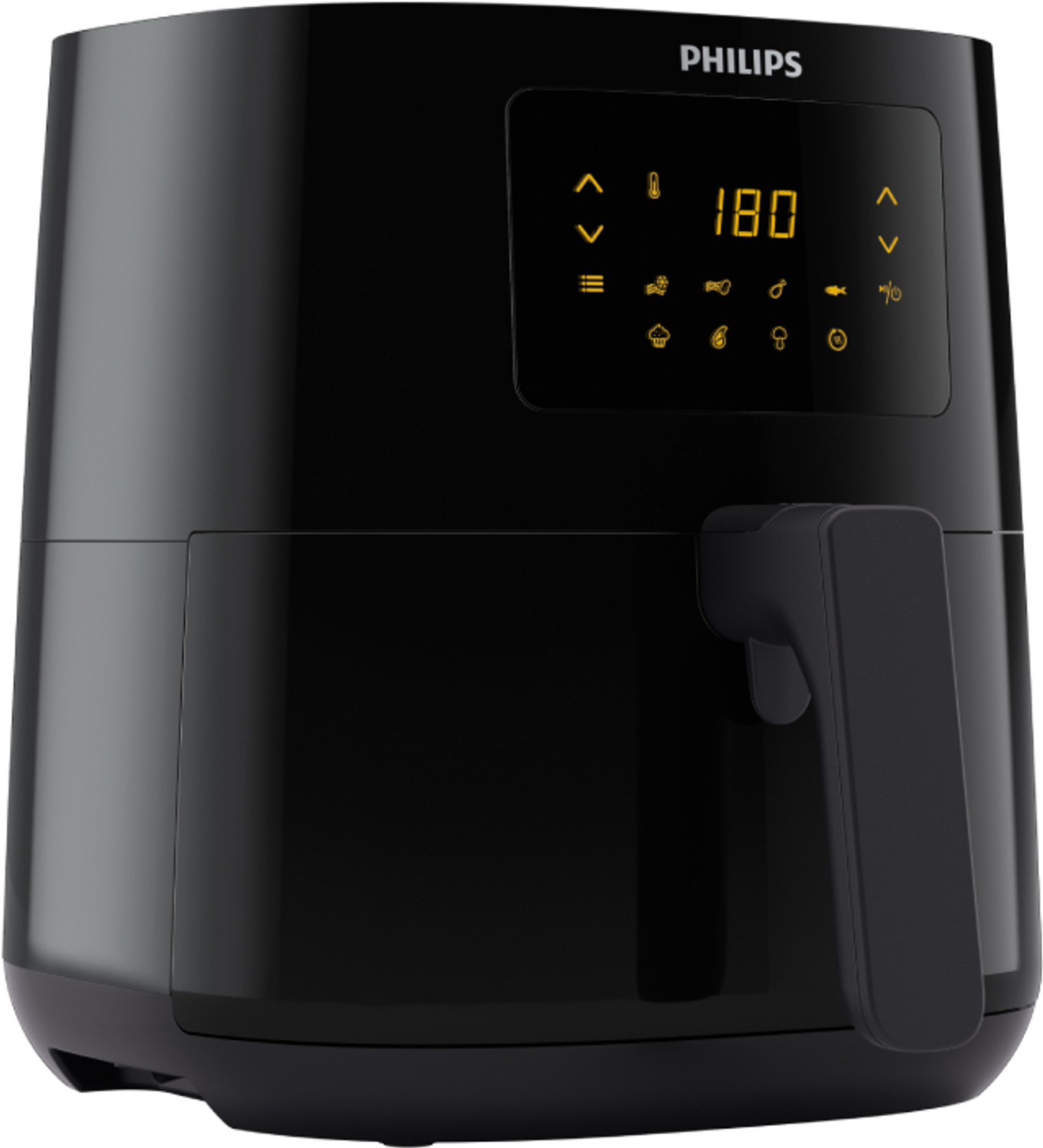 Image of PHILIPS HD9252 /90 with Touch Panel, uses up to 90% less fat, 7 Pre-set Menu, 1400W, 4.1 Ltr, with Rapid Air Technology Air Fryer