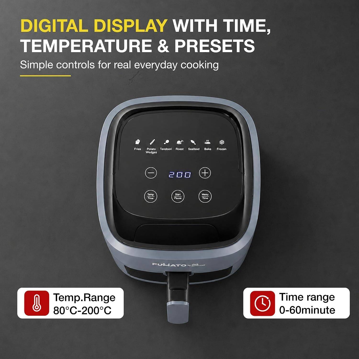 FUMATO 4.5L Air Fryer - Image 4