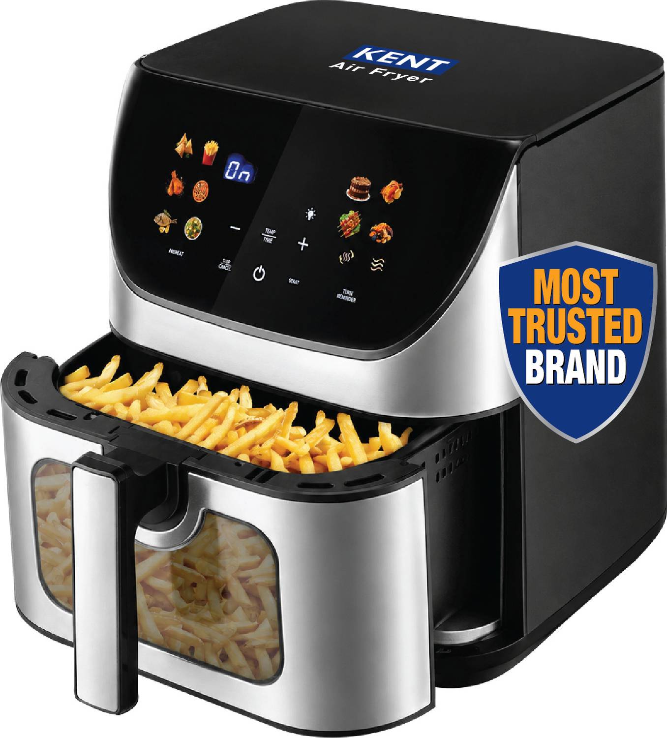 KENT Digital Air Fryer 8.5L | 1700W | Bake, Grill & Roast Air Fryer
