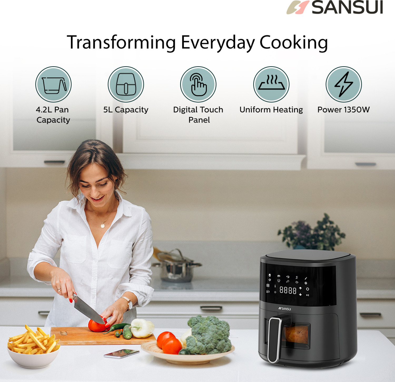 Image of Sansui Aeon Air Fryer