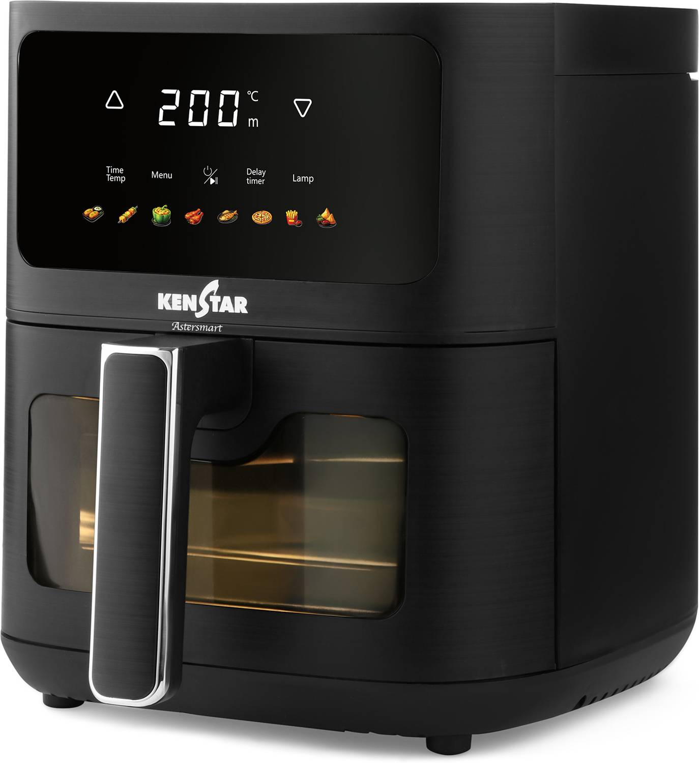 Aster Smart 4.5 L with See Through Window Non-Stick Pan 2 Years Warranty Air Fryer - Image 2
