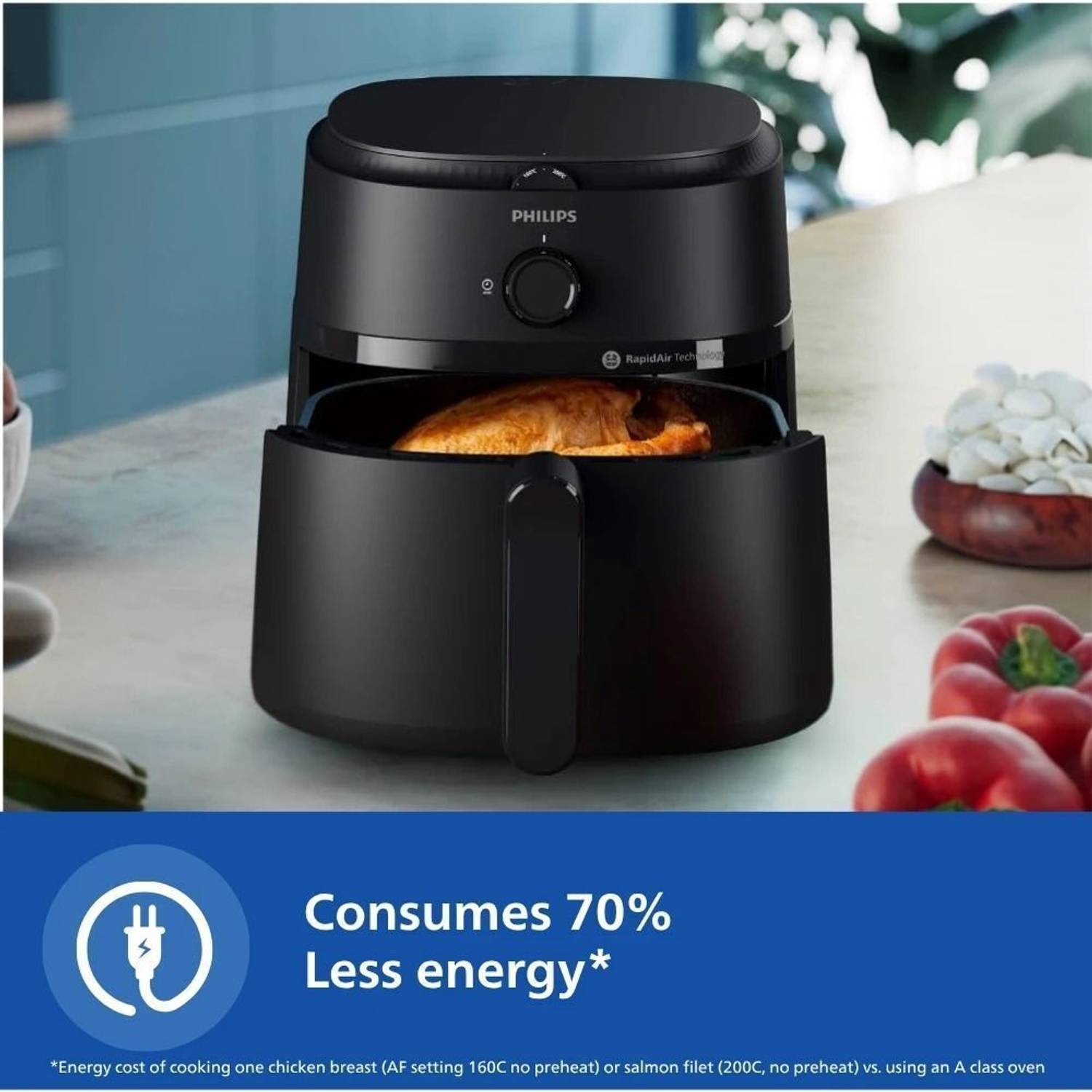 Philips NA120/00 1500W Air Fryer - Image 3