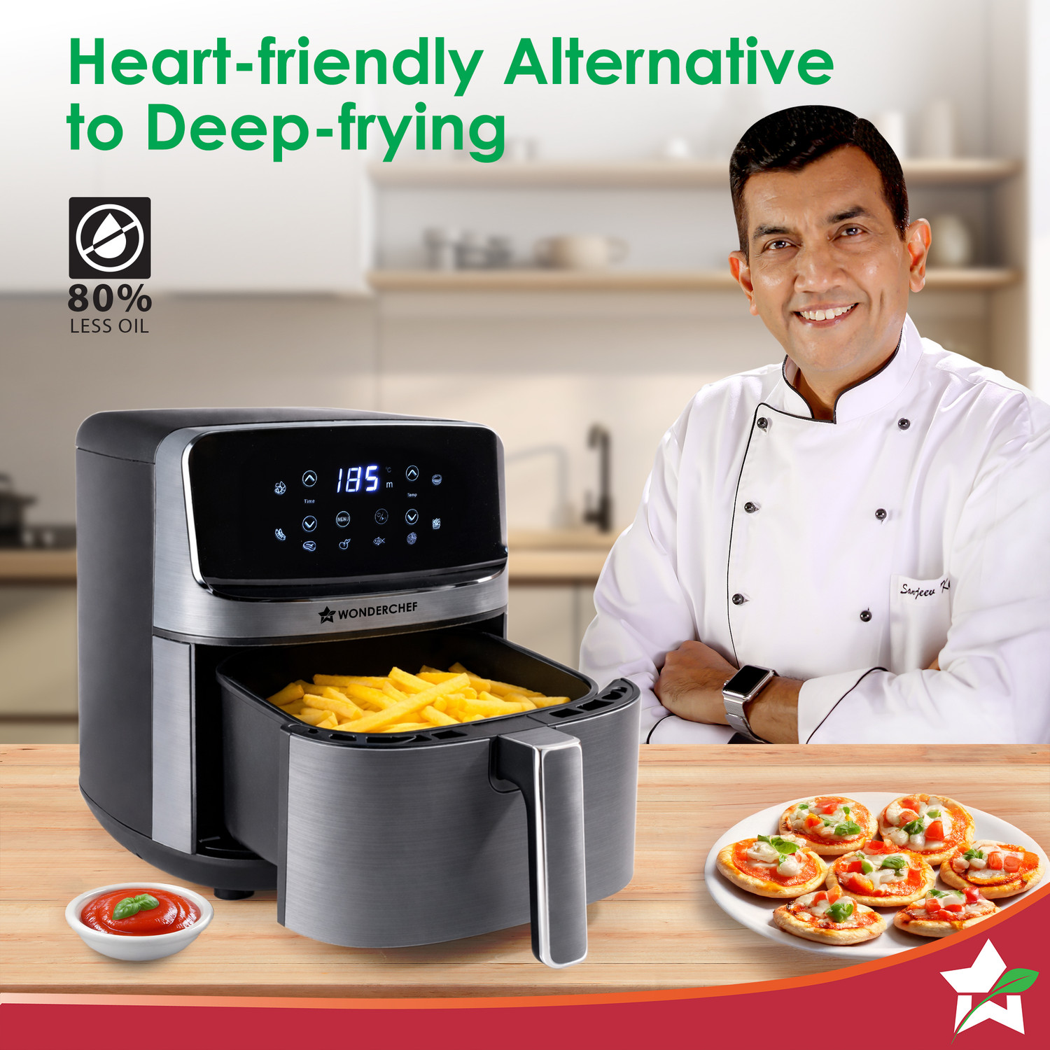 Image of WONDERCHEF Regalia Digital 1500 Watts Air Fryer