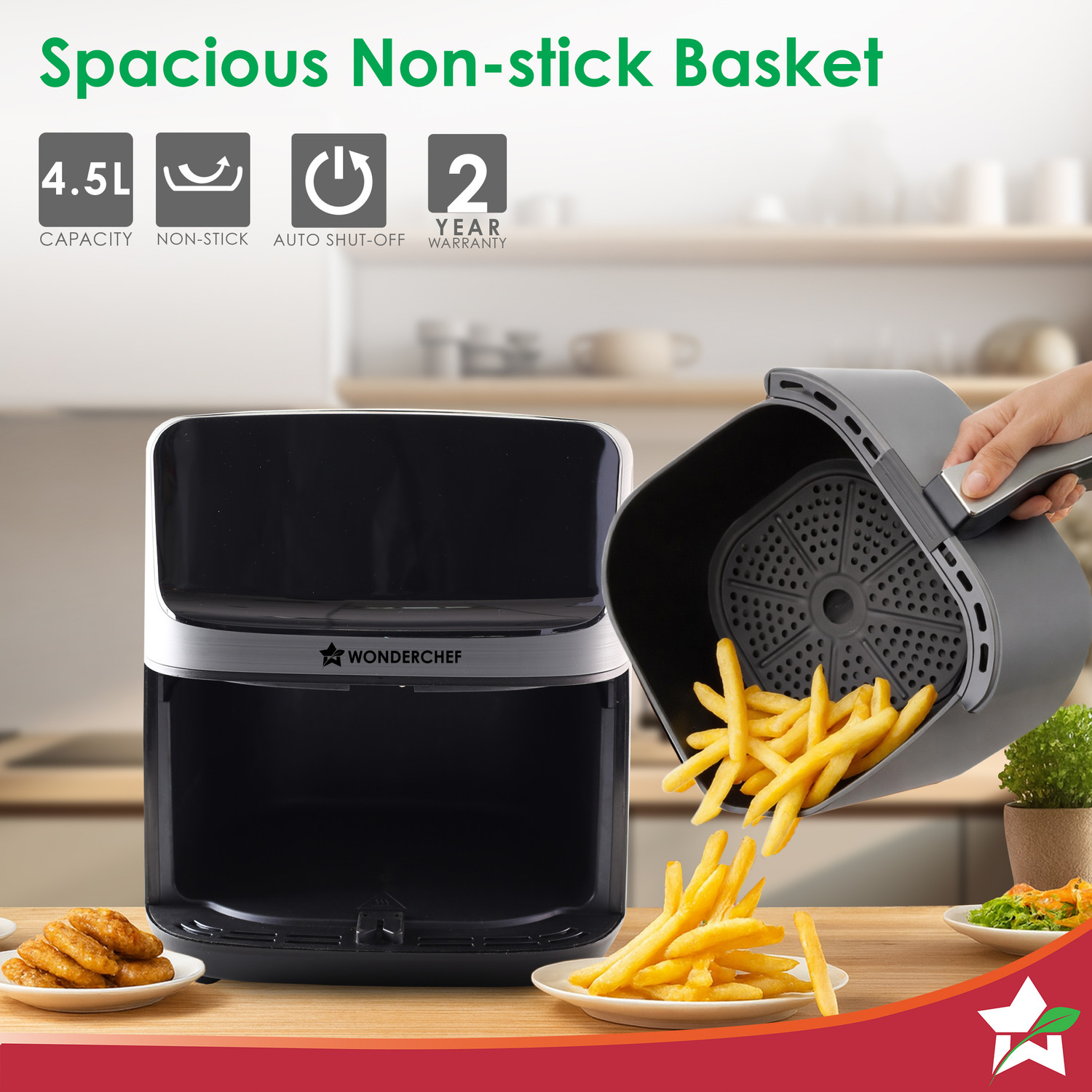 Image of WONDERCHEF Regalia Digital 1500 Watts Air Fryer