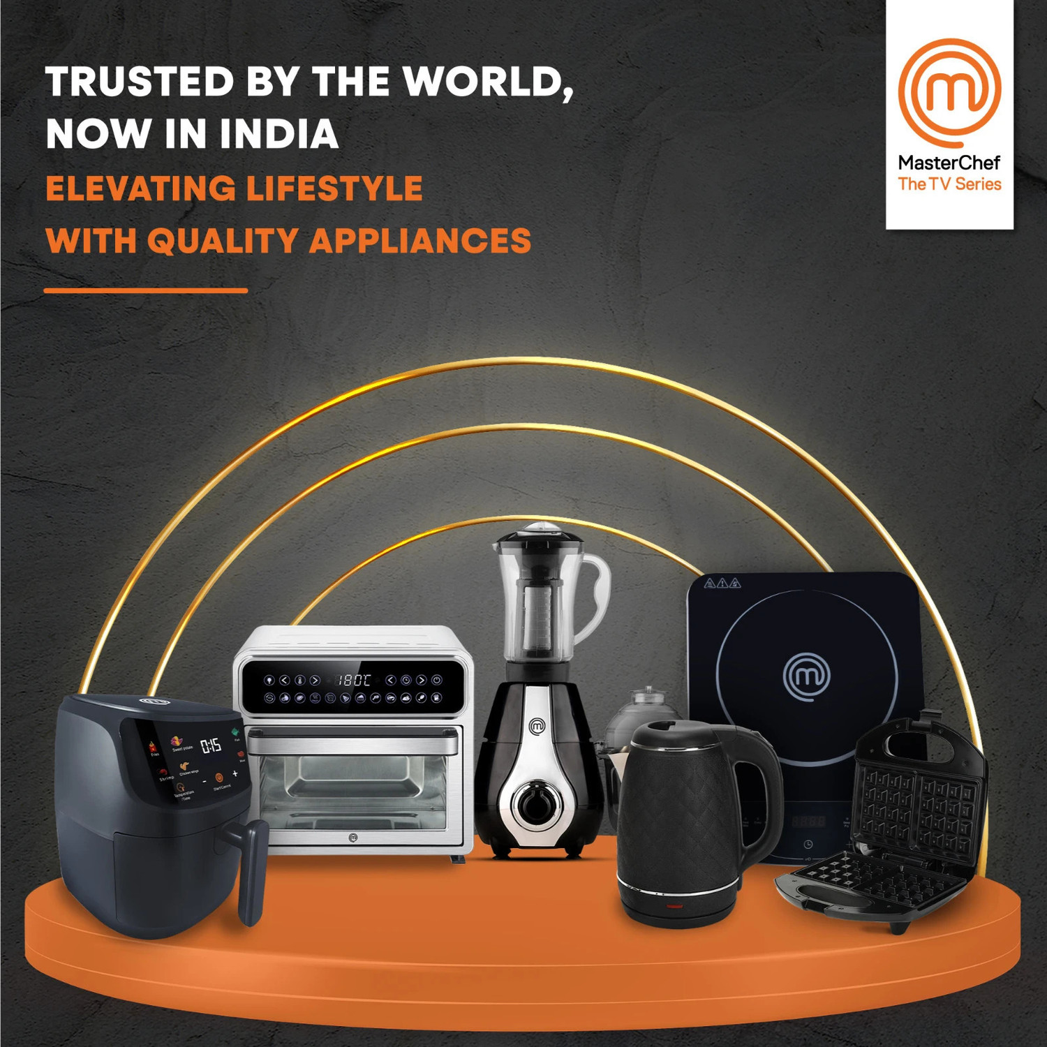 Image of MasterChef Nutri.King with Digital Touch Panel Air Fryer