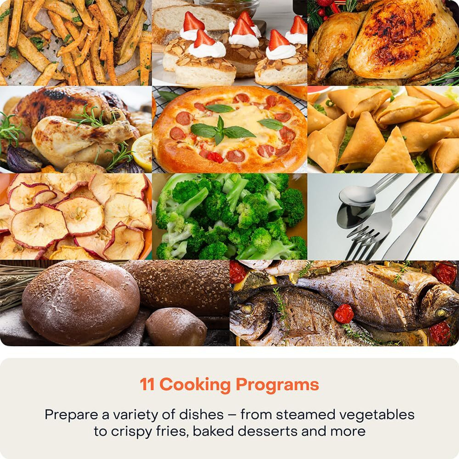 Image of Nutricook Steami X 24L Black (Steam + Air Fryer Oven) with 10-in-1 functions Air Fryer
