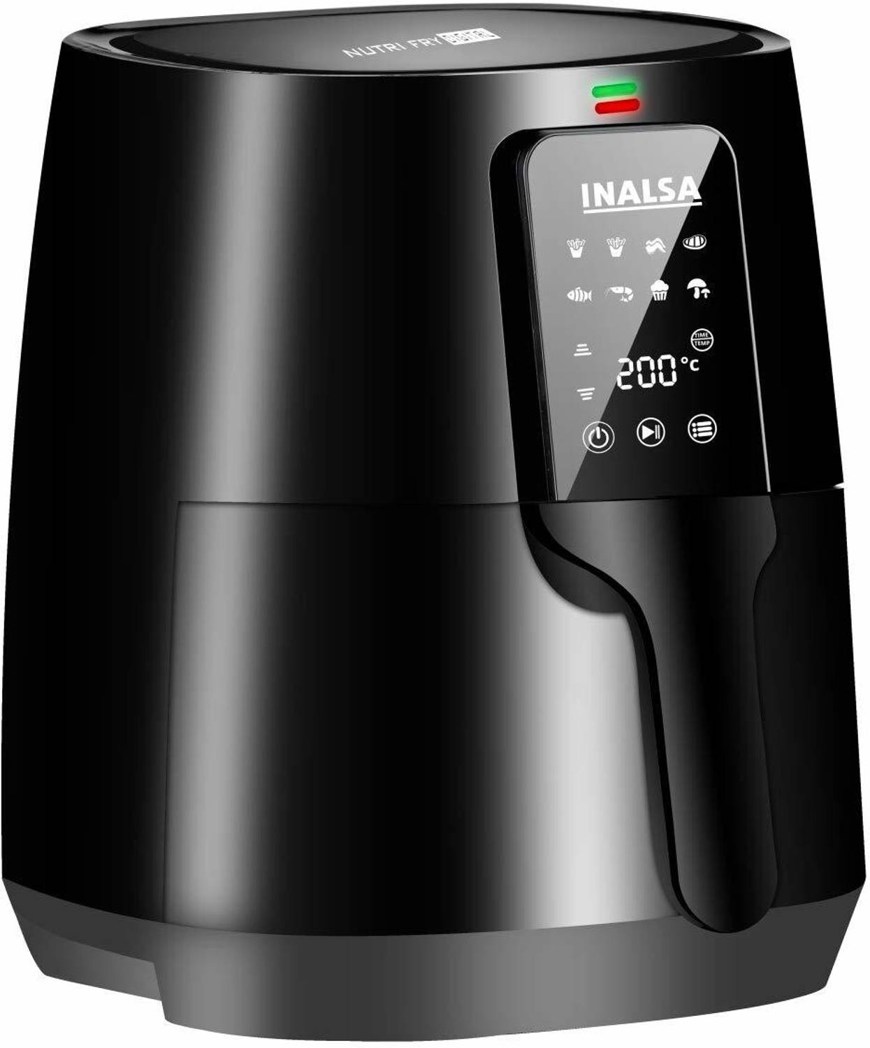 Inalsa Nutri Fry Digital with AirCrisp Technology Air Fryer — Air Fryers