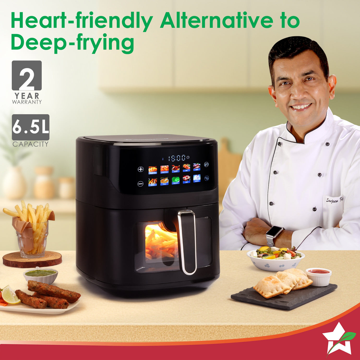 Image of WONDERCHEF Evita Digital Air Fryer