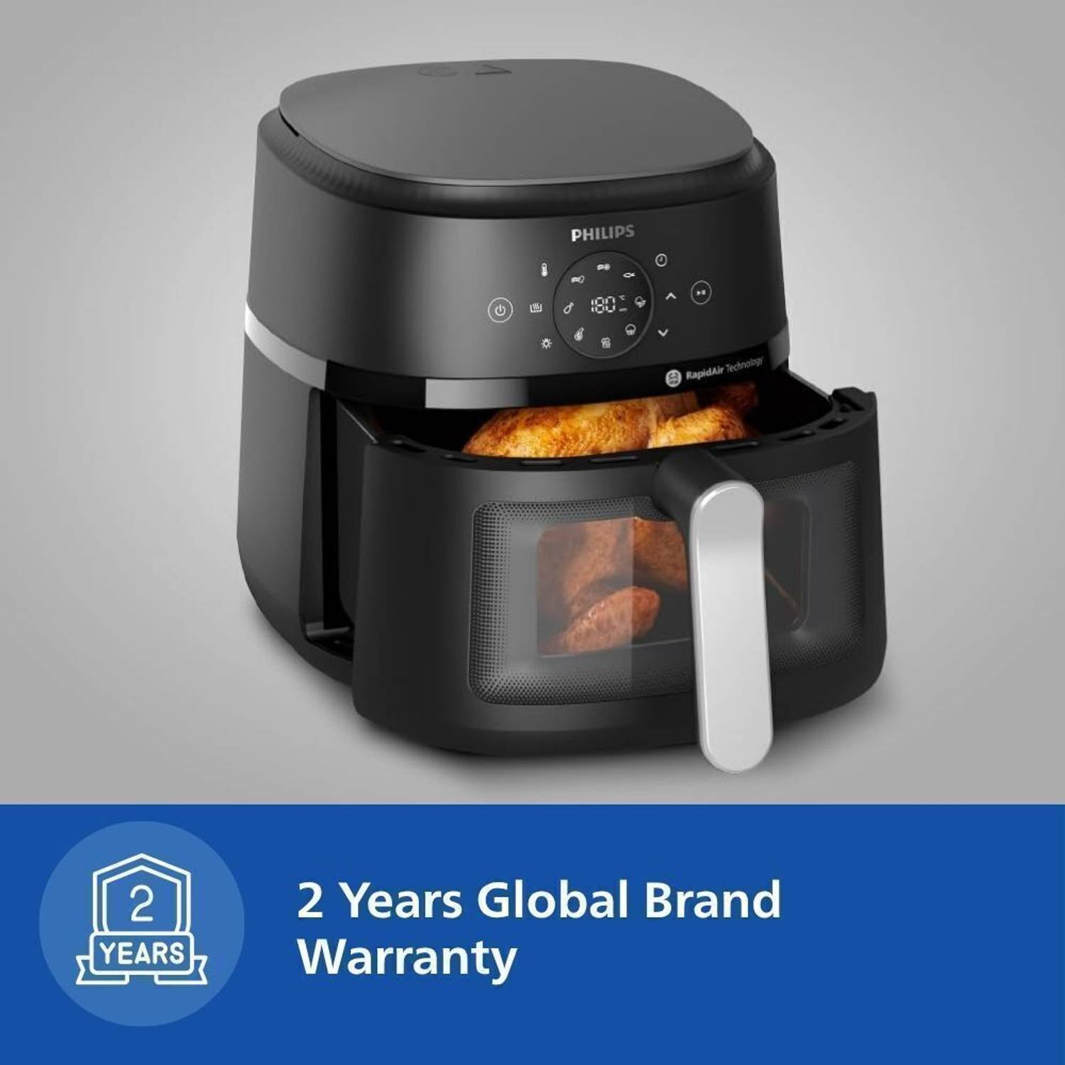 Philips NA231/00 1700W Air Fryer with Touch Panel - Image 2