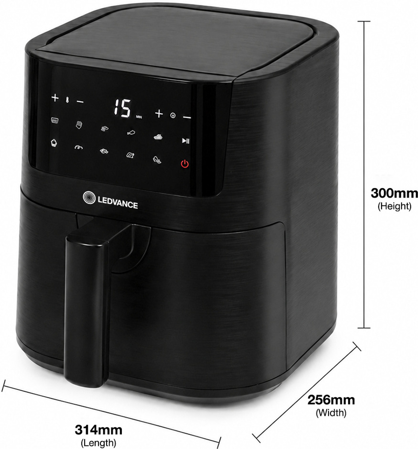 Image of ledvance Air Fryer 4.5L | 10-in-1 Functions With 9-in-1 Preset Menu | 85% Less Oil | Air Fryer
