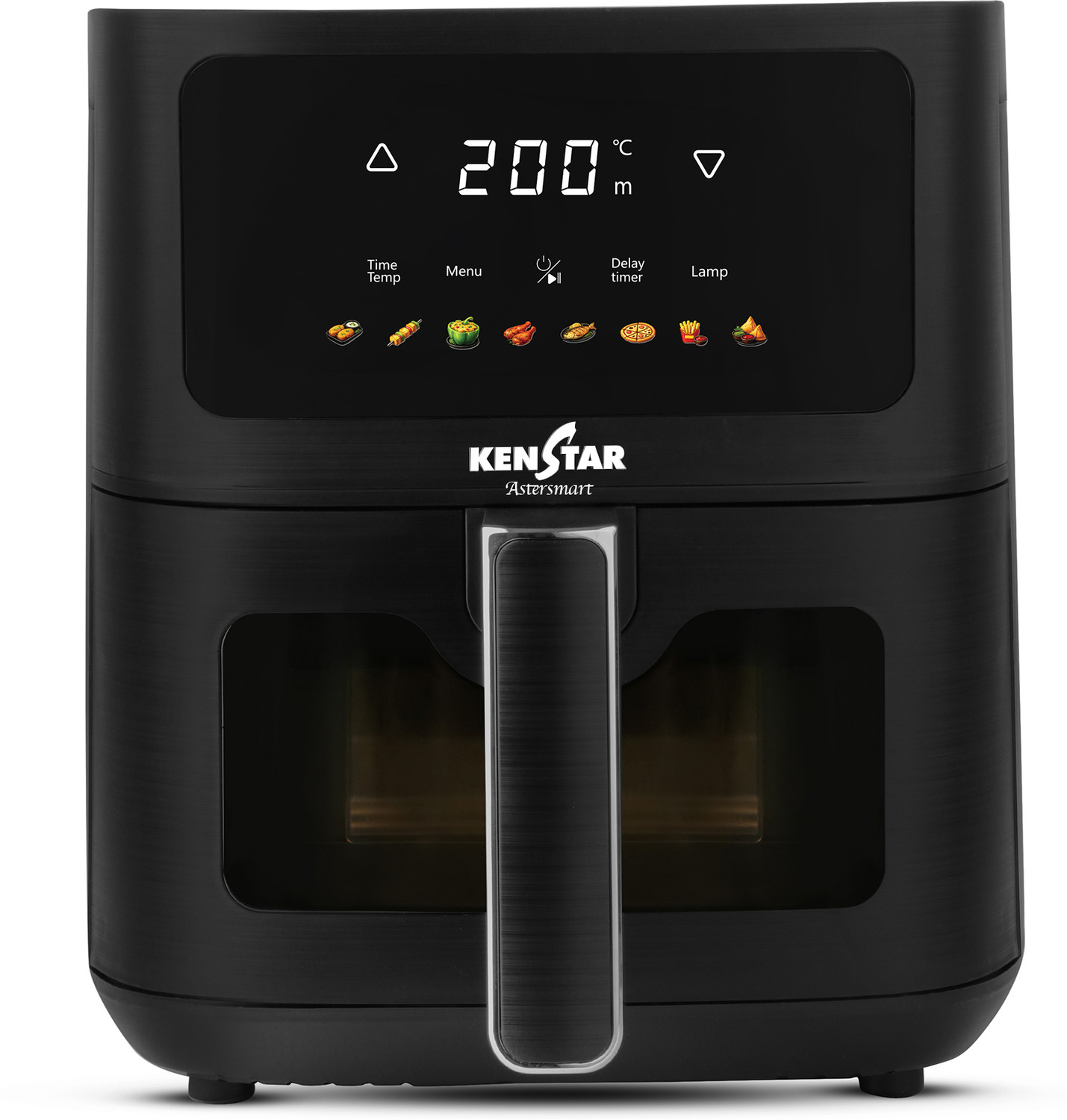 Image of Kenstar Aster Smart 4.5 L with See Through Window Non-Stick Pan 2 Years Warranty Air Fryer
