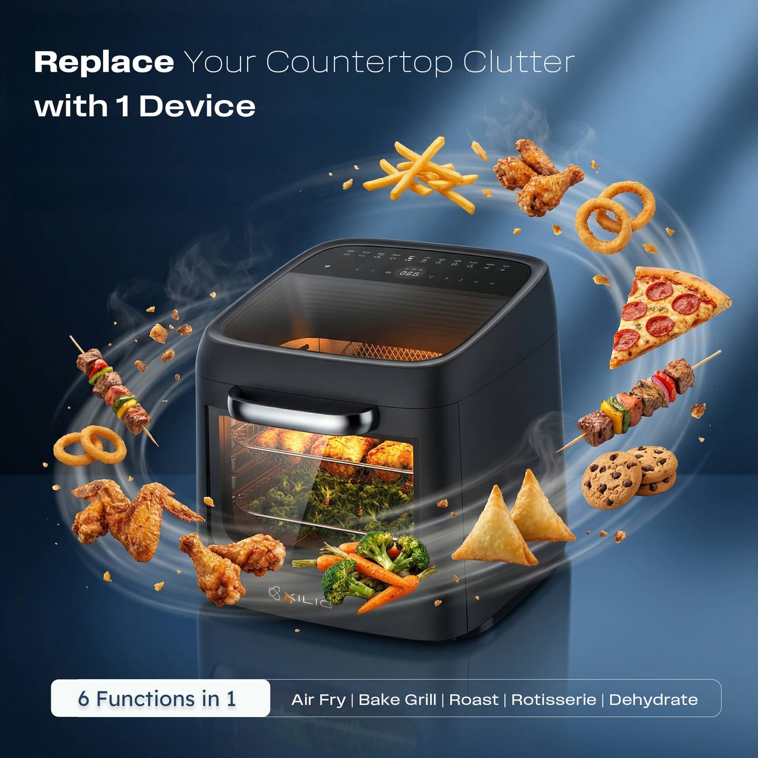 KILIG Nexa Edge 12L Air Fryer Oven - Image 2