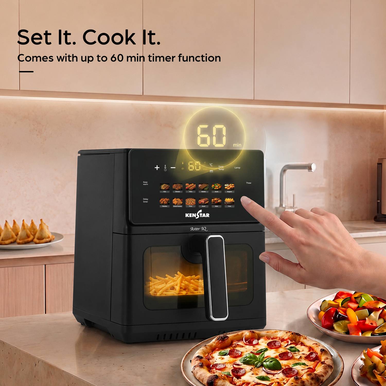 Kenstar Aster IQ See Through Window Air Fryer - Image 5