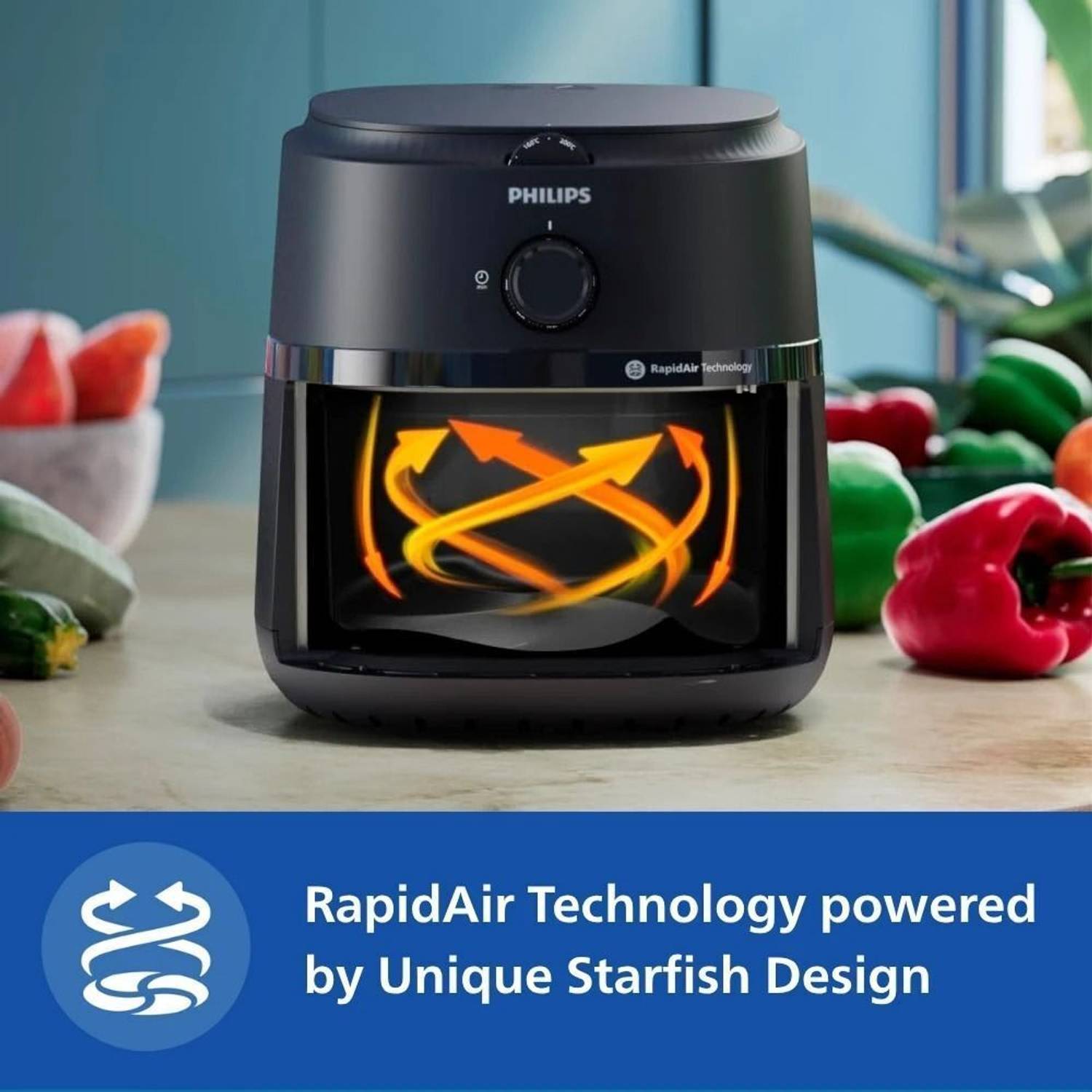 PHILIPS NA120/00 with uses up to 90% less fat, 1500W, with Rapid ... more