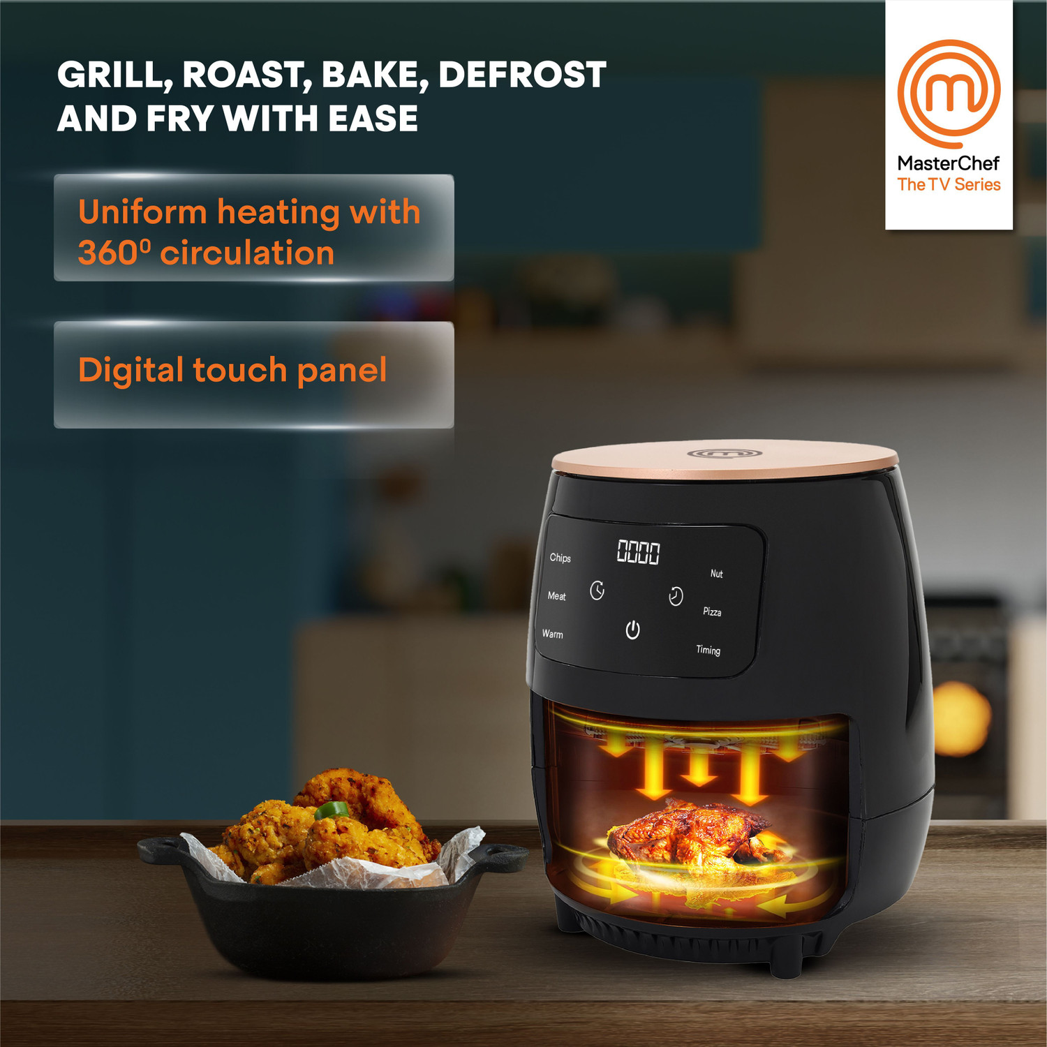 Image of MasterChef NutriKing with Digital Touch Panel Air Fryer