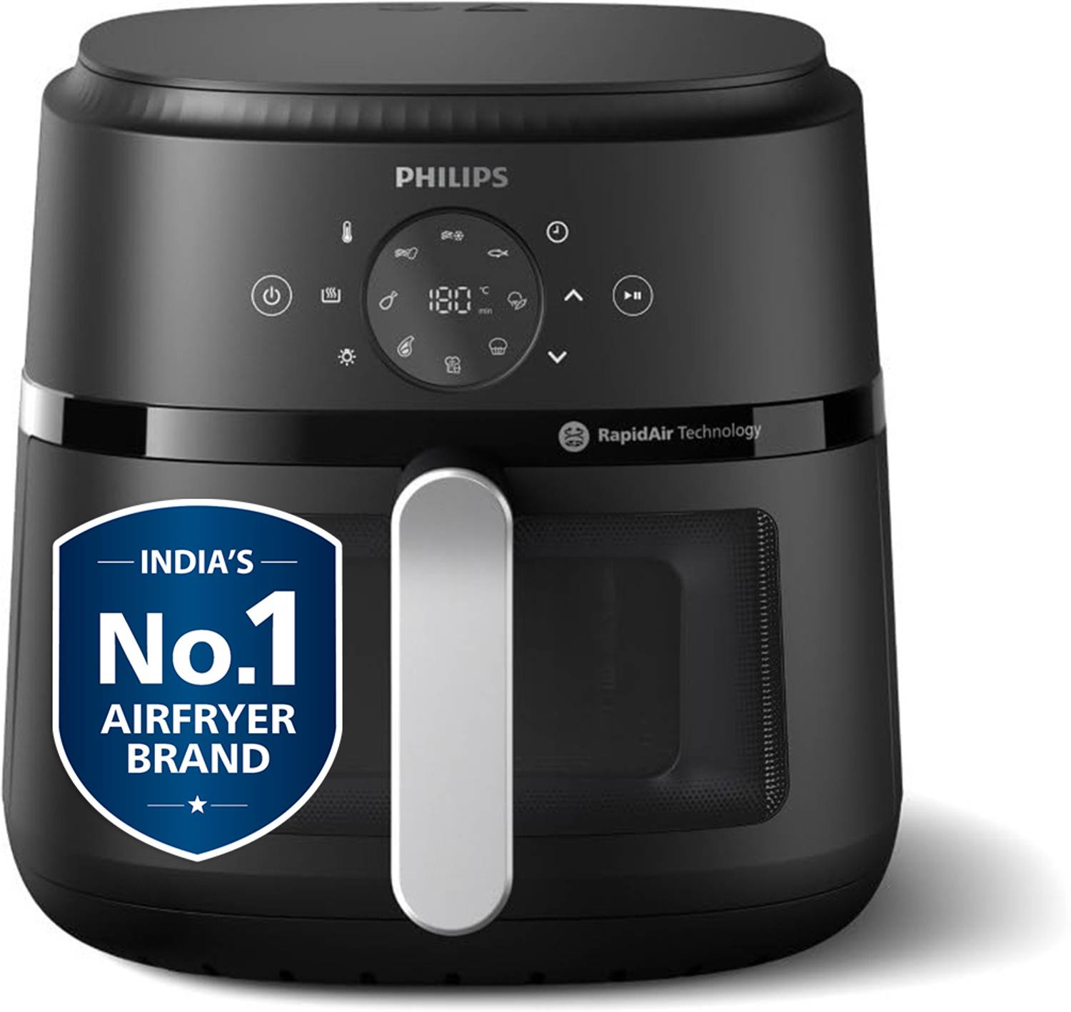 PHILIPS NA231/00 Air Fryer, 1700W, Touch Panel