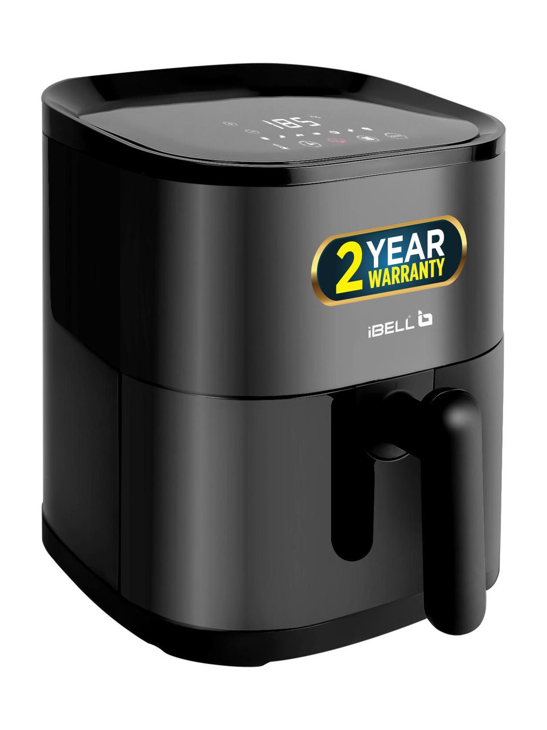 iBELL AEROFRY420DM 1500W Air Fryer For Home, Adjustable Temp, Nonstick, Multi-Cooking Air Fryer