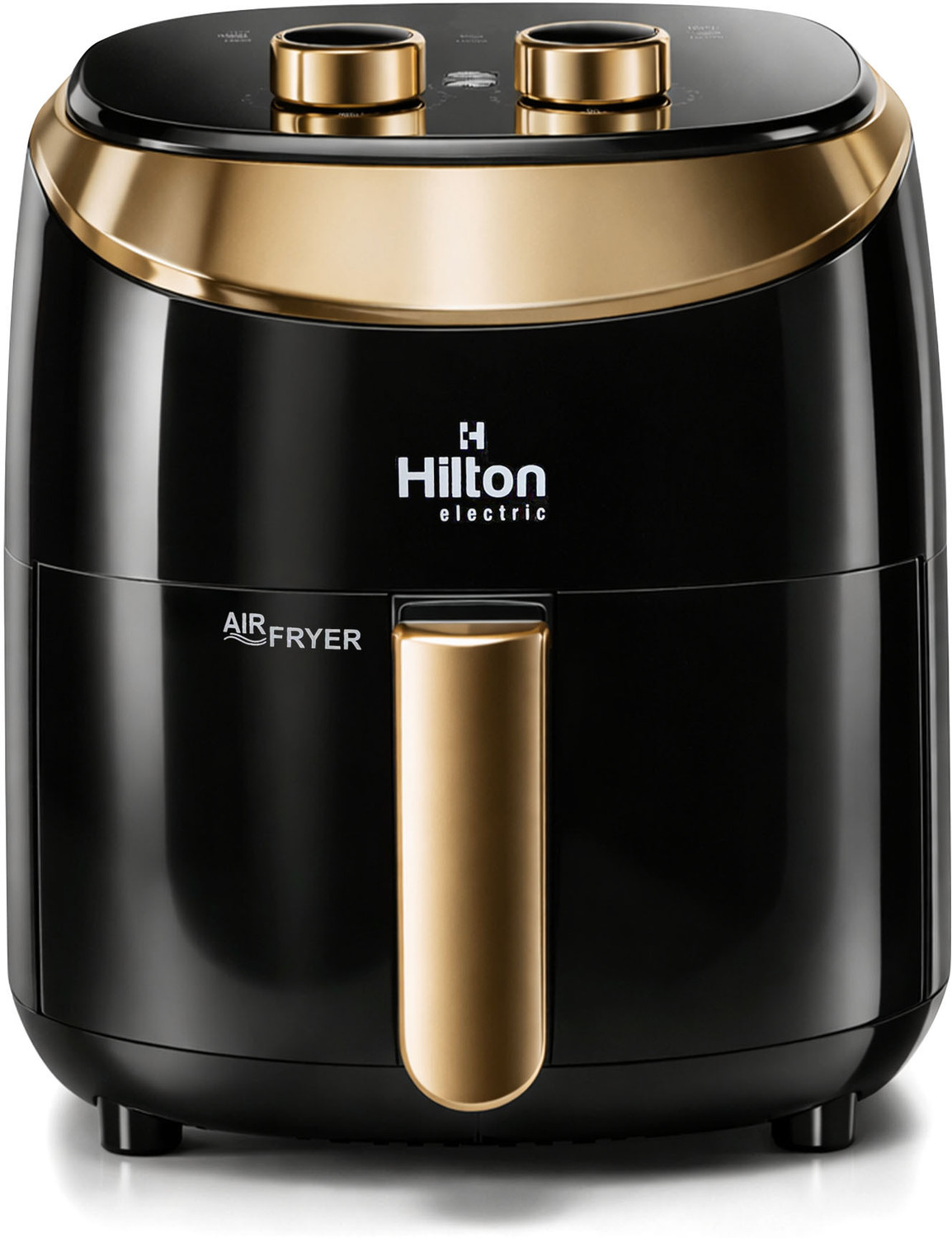 Image of HILTON 1200W Electric Manual Air Fryer, Automatic Shut Off, 4.2 Litre Non-Stick Basket Air Fryer