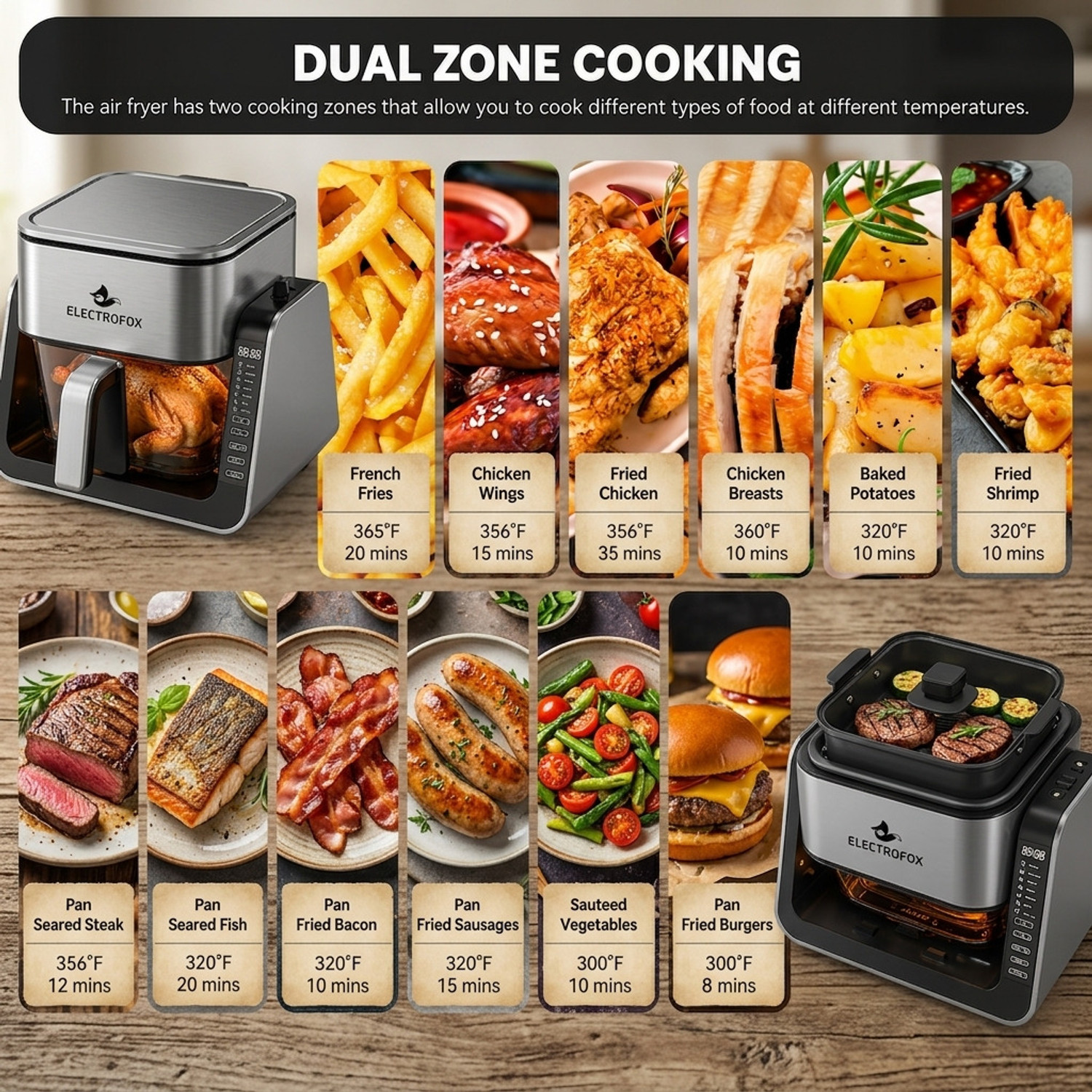 Image of Electrofox EF AF 02 Air Fryer